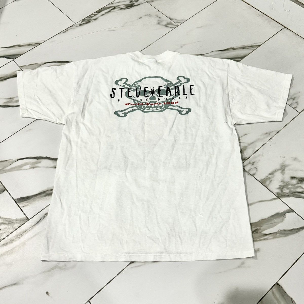 Band Tees × Vintage VINTAGE 1997 STEVE EARLE BAND TEE! Size US XL / EU 56 / 4 - 5 Thumbnail