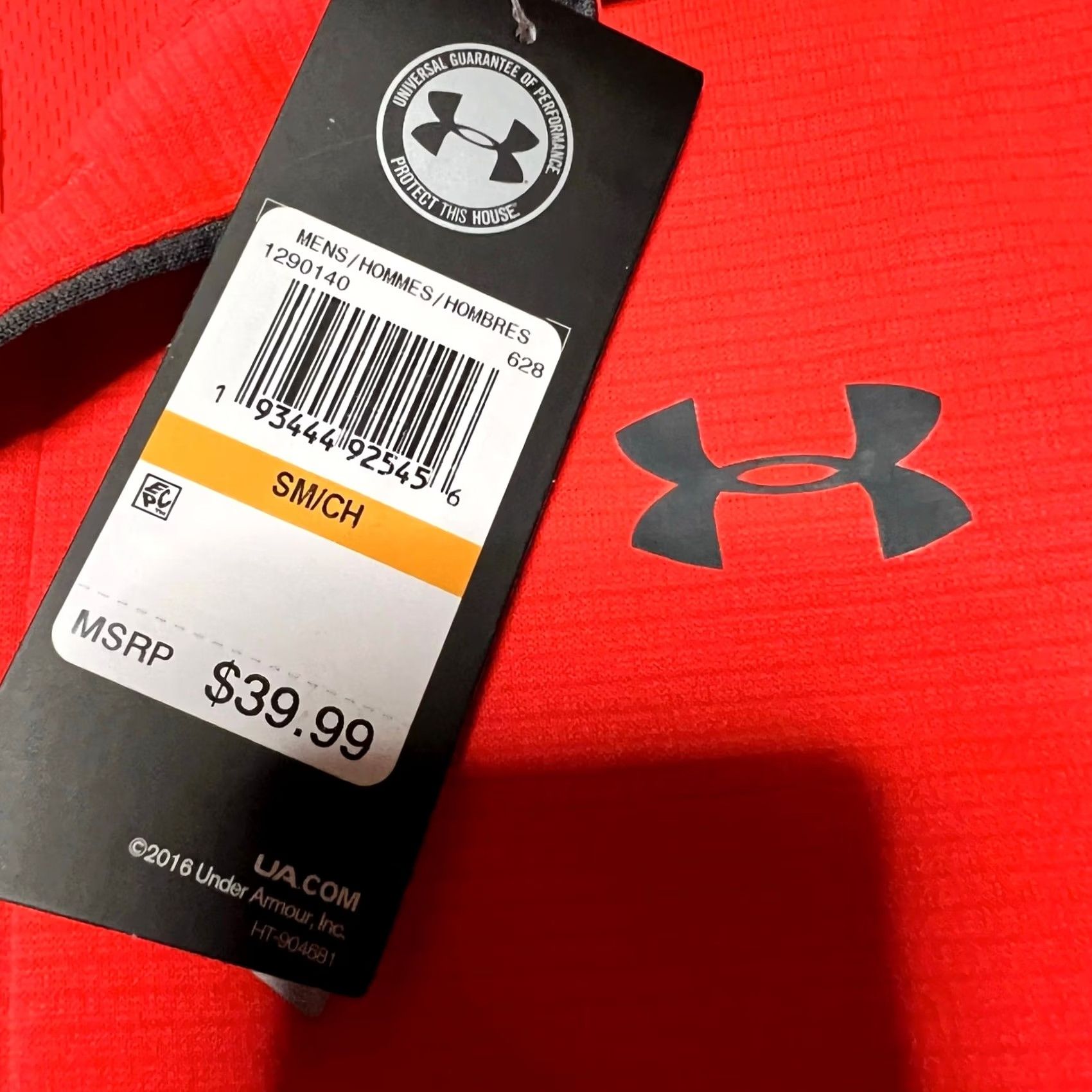 Under Armour Under Armour Polo Mens Small Performance Loose Heatgear Neon Size US S / EU 44-46 / 1 - 2 Thumbnail
