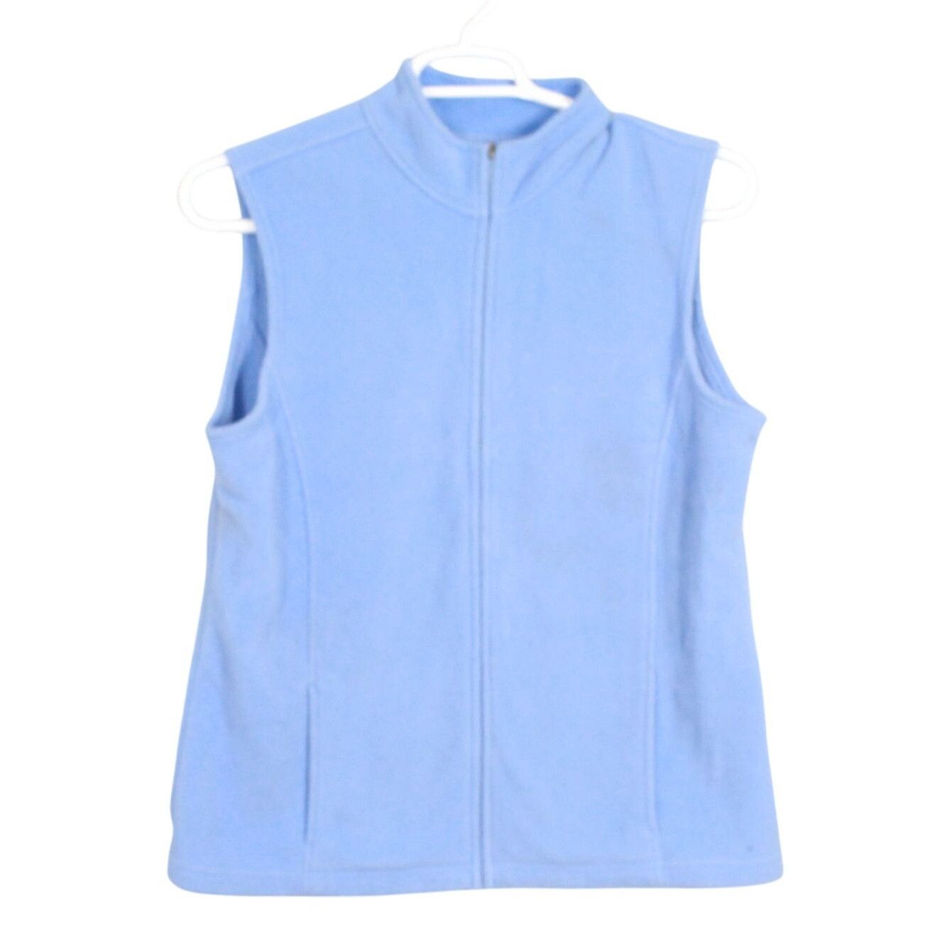 L.L. Bean LL Bean Mountain Fleece Vest Light Blue Women’s XL Size XL / US 12-14 / IT 48-50 - 1 Thumbnail