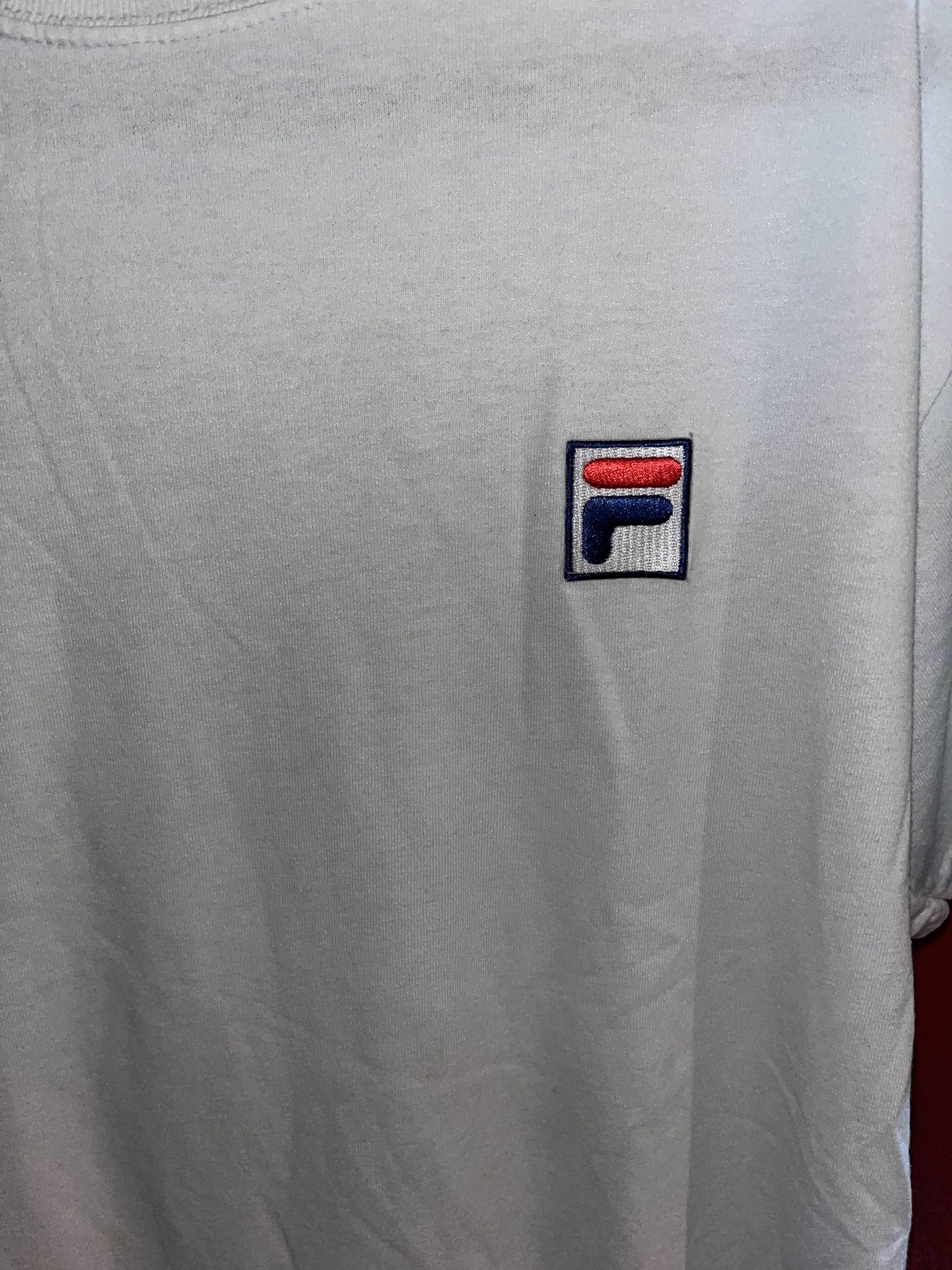 Fila × Jerzees × Vintage FILA Y2K Bootleg Embroidered Shirt Size US M / EU 48-50 / 2 - 2 Thumbnail