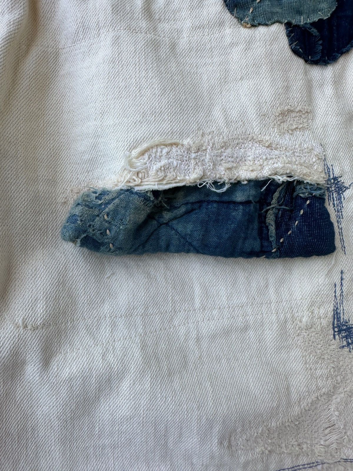 Kapital Kountry 2012 Kountry Selvedge Buckleback Boro Denim Patchwork jean Size US 34 / EU 50 - 12 Thumbnail