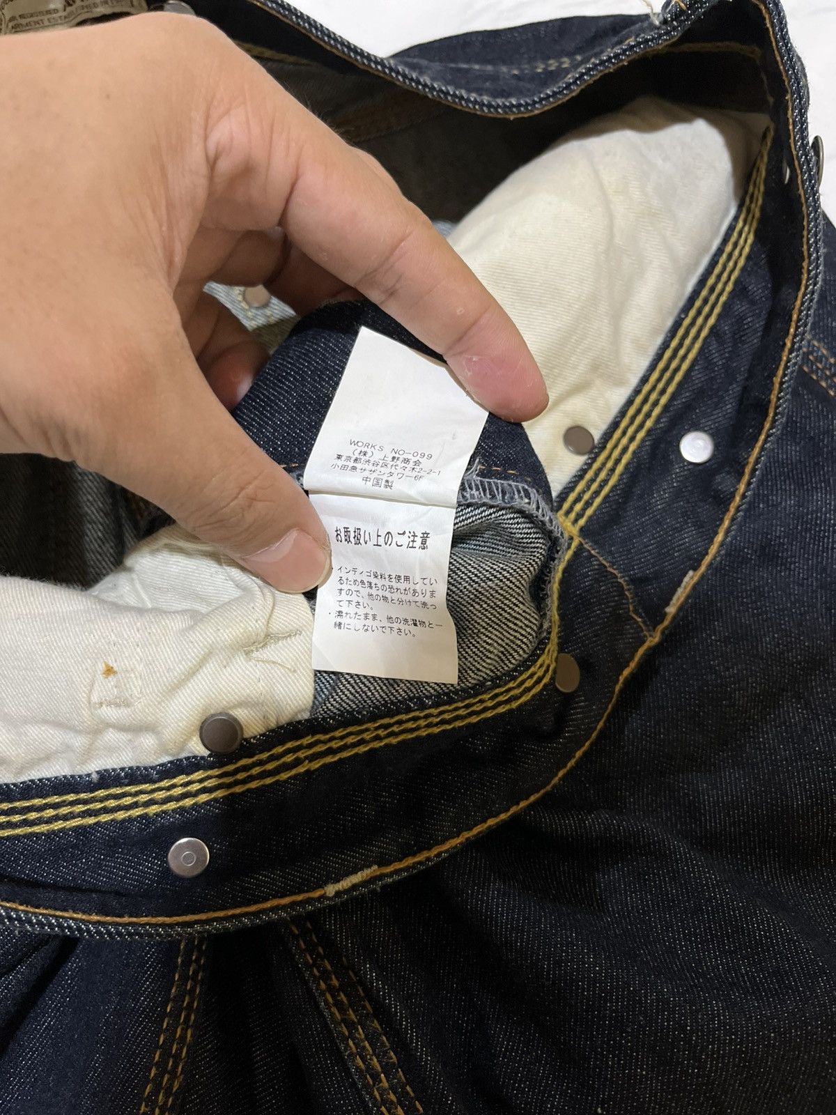 Avirex 🔥 Avirex Indigo Carpenter Denim Pants Size US 31 - 13 Thumbnail
