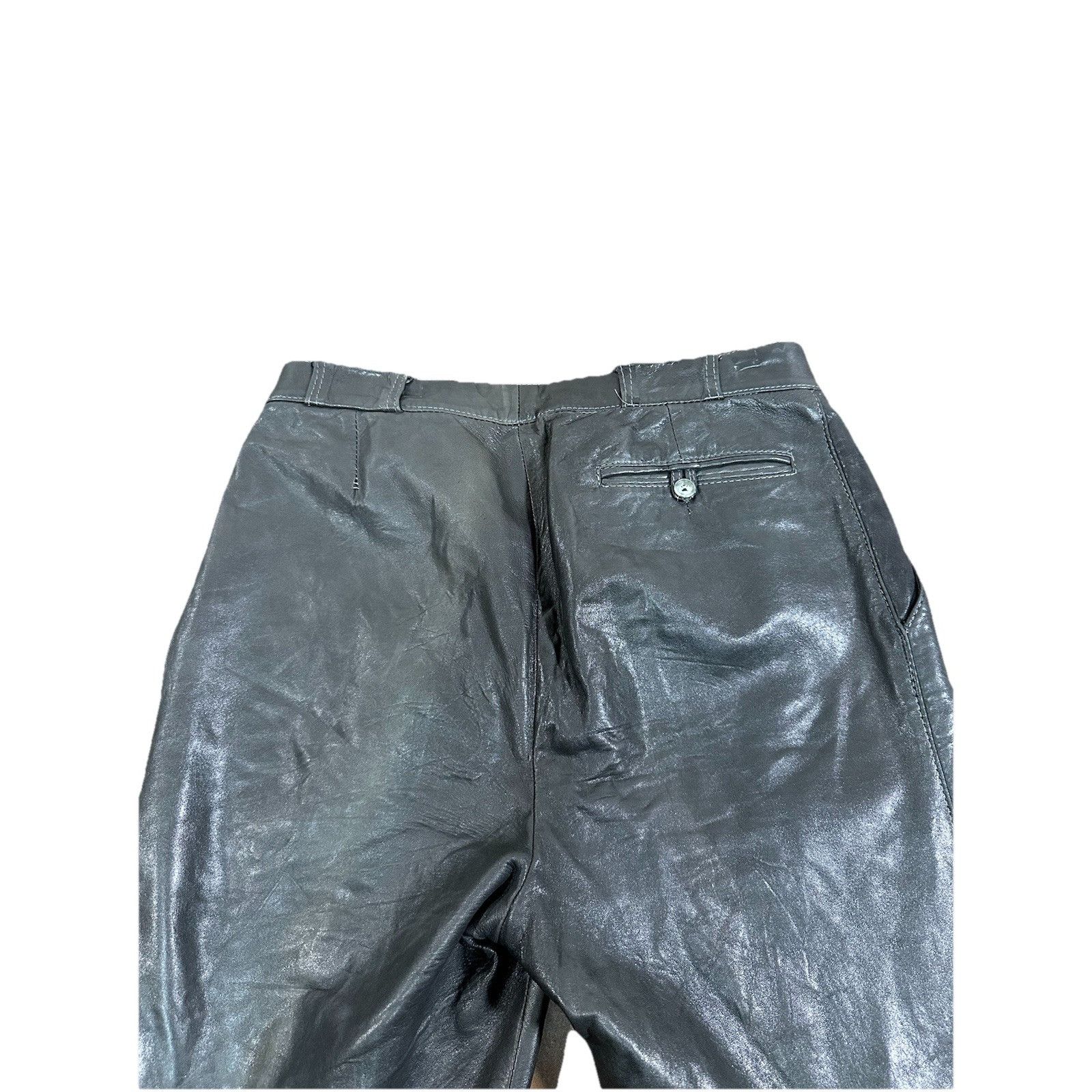 Vintage Vintage Bilermain Leather Pants Made In Canada Biker Motorcy Size US 32 / EU 48 - 4 Thumbnail