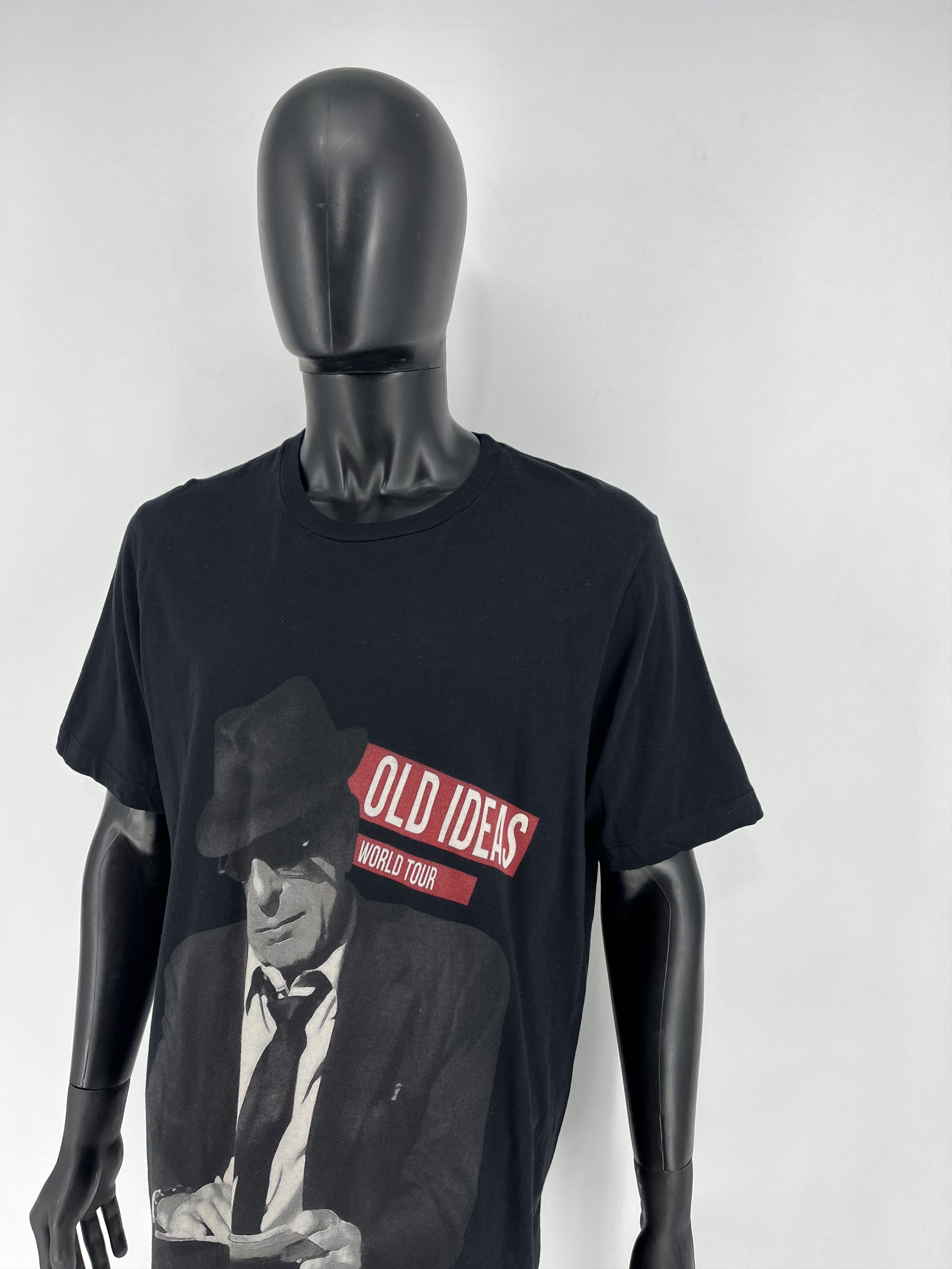 Band Tees × Vintage Leonard Cohen ‘Old ideas’ Size S 2012 World Tour Shirt Merch Size US XL / EU 56 / 4 - 4 Thumbnail