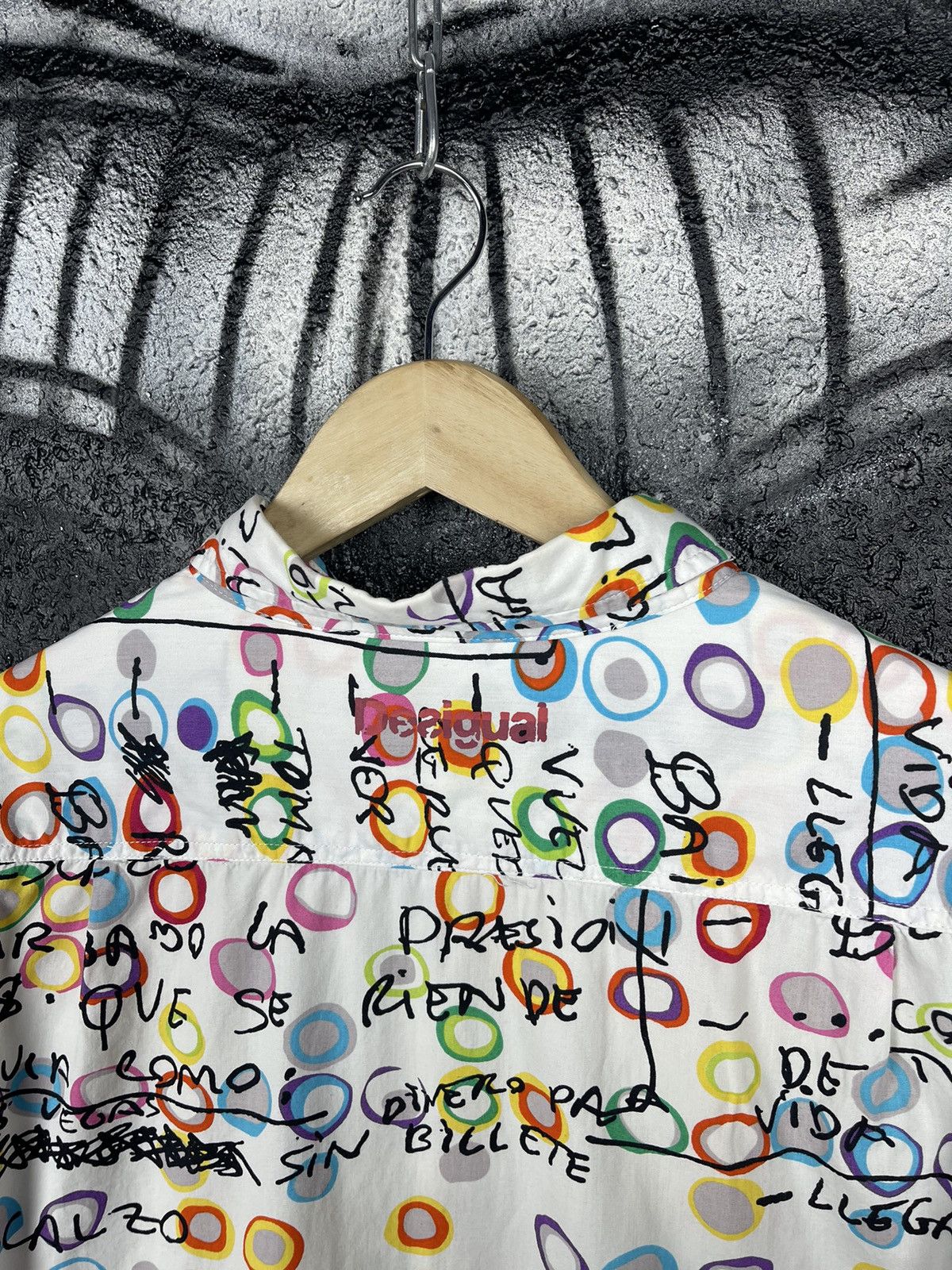 Desigual Desigual Multicolour Designer Art Graffiti Shirt Size 2XL Size US XXL / EU 58 / 5 - 9 Thumbnail