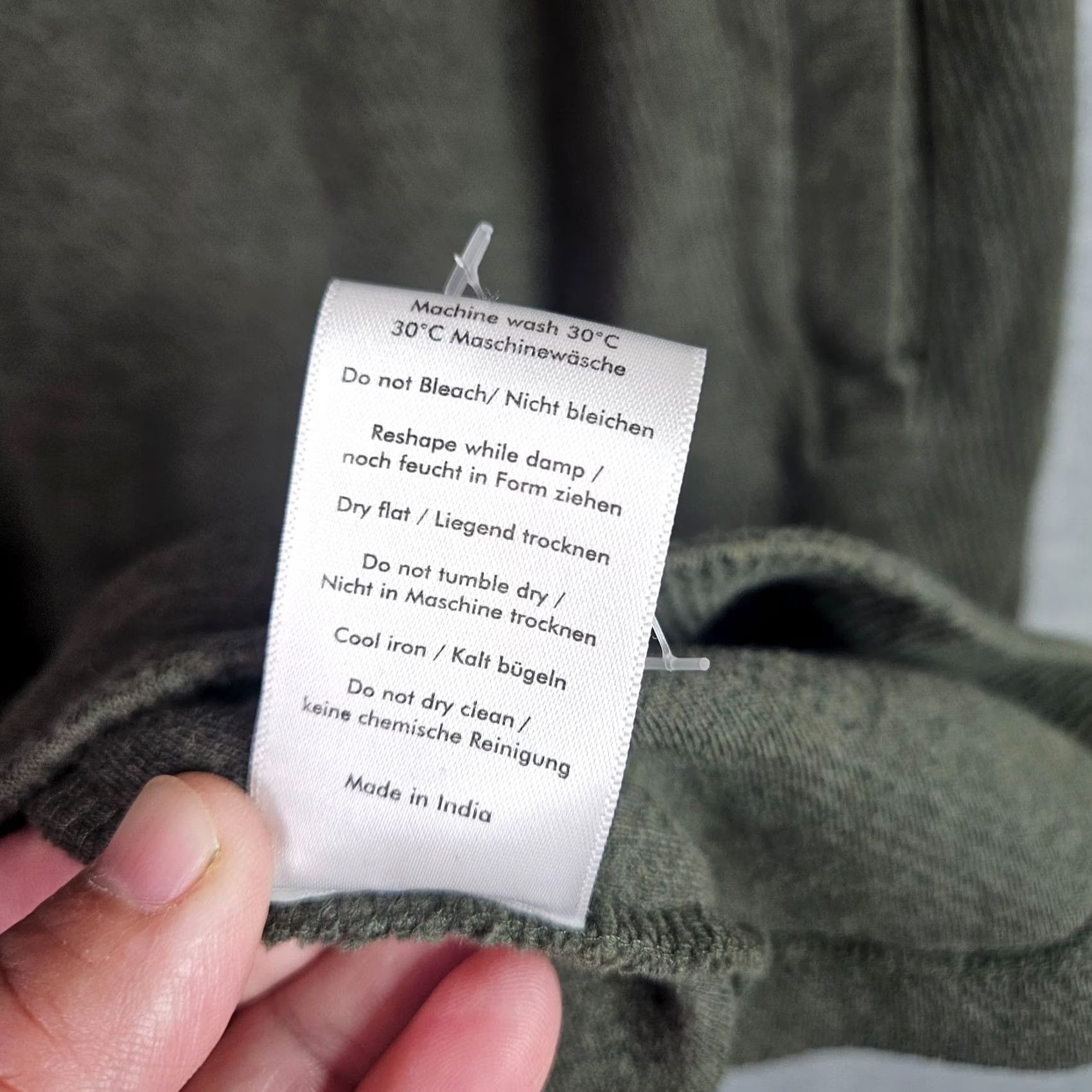 Vintage WRAP LONGON Women’s Green Cotton Sweatshirt Dress Size 6 Shirt Adult Size 6 Green All season Casual A-Line Long Sleeve Pullover Crew Neck Size M / US 6-8 / IT 42-44 - 8 Thumbnail