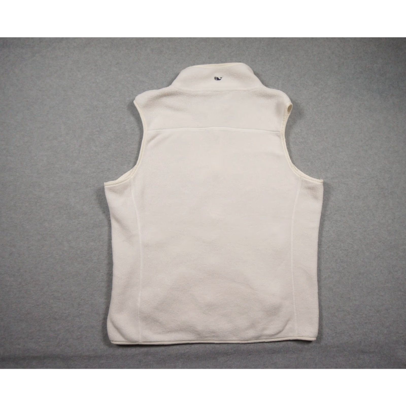 Vineyard Vines Vineyard Vines Jacket Womens Medium White Vest Fleece Full Zip Outdoors Ladies Size M / US 6-8 / IT 42-44 - 6 Thumbnail