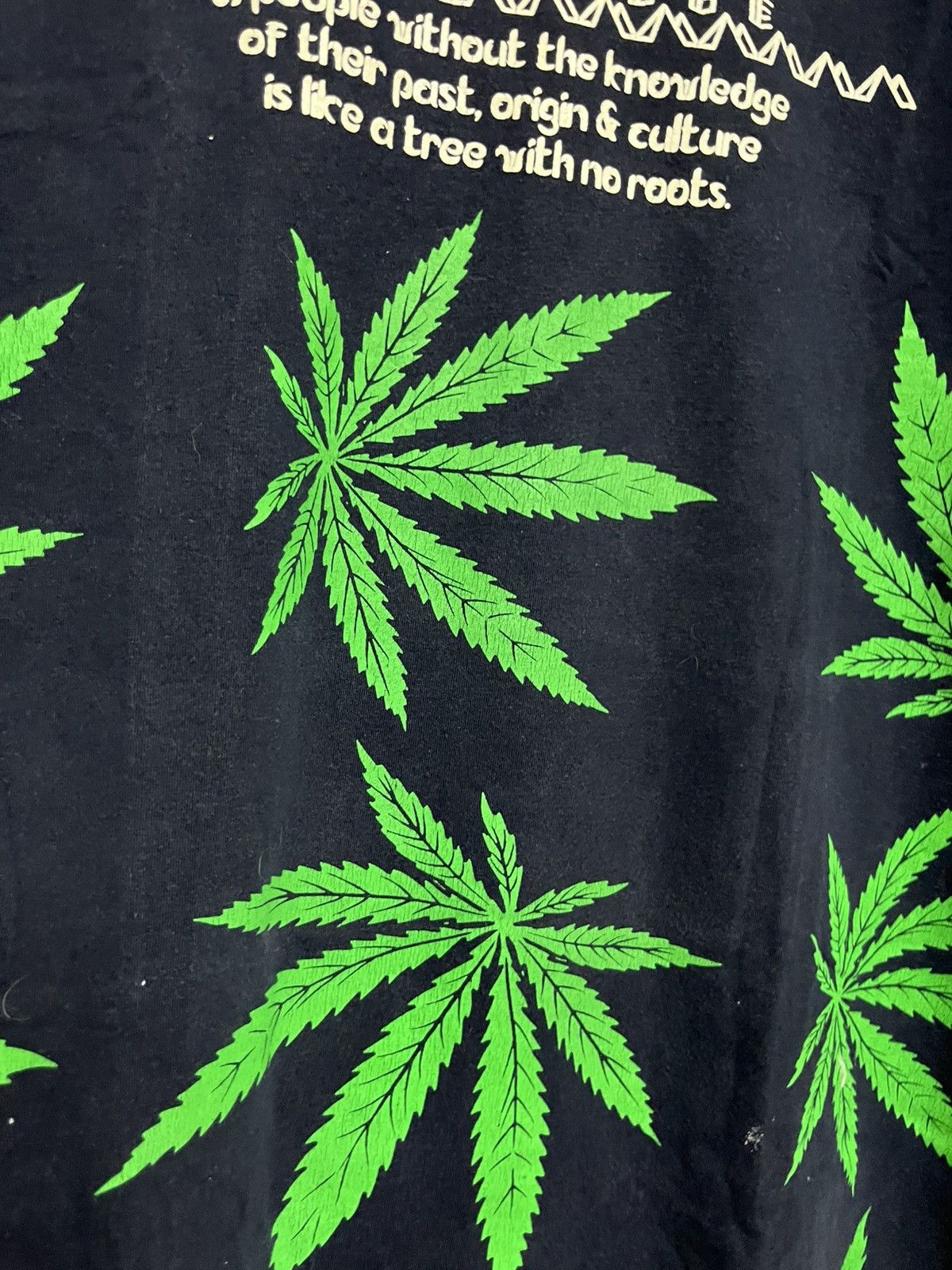 Japanese Brand 💥Offer Me💥 The Culture Weed Hemp Cannabis Tee Size US L / EU 52-54 / 3 - 3 Thumbnail