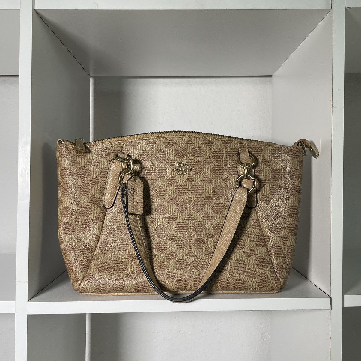 Coach Coach Small Kelsey Satchel Bag Size ONE SIZE - 1 Thumbnail