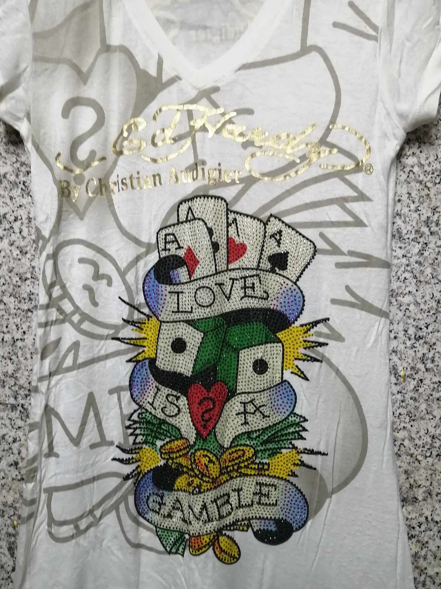 Christian Audigier VINTAGE ED HARDY VERY RARE Size S / US 4 / IT 40 - 3 Thumbnail