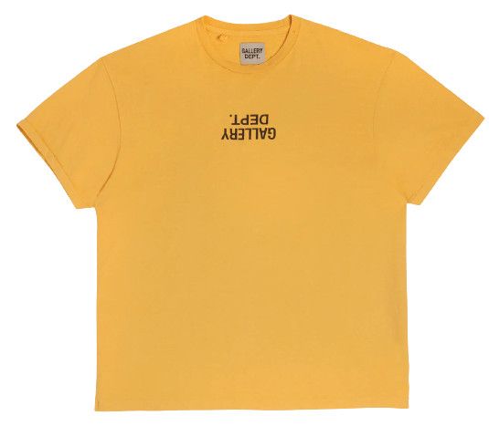 Gallery Dept. Gallery Department Fucked Up Logo Short Sleeve Tee Shirt Yel Size US XL / EU 56 / 4 - 1 Thumbnail