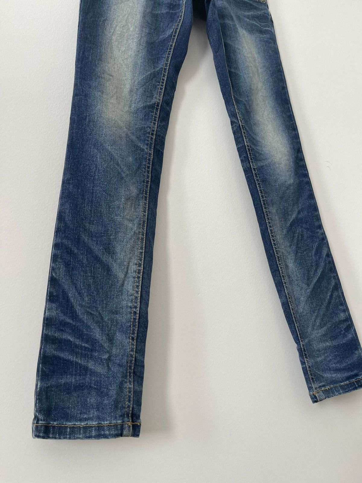 Japanese Brand Rare Vintage LOLITA JEANS Yoshitomo Nara Style Wings Pockets Size US 28 / EU 44 - 8 Thumbnail