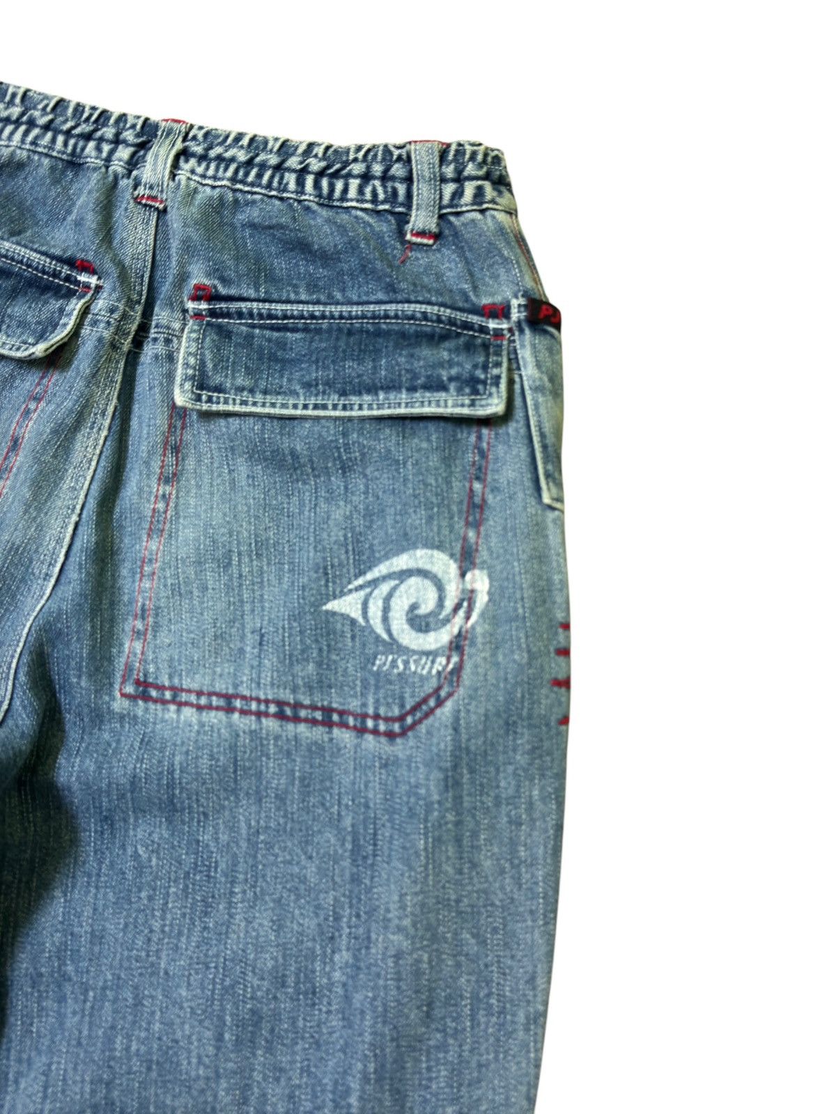 Japanese Brand VINTAGE PJ'S SURF DRAWSTRING JEANS Size US 28 / EU 44 - 14 Thumbnail