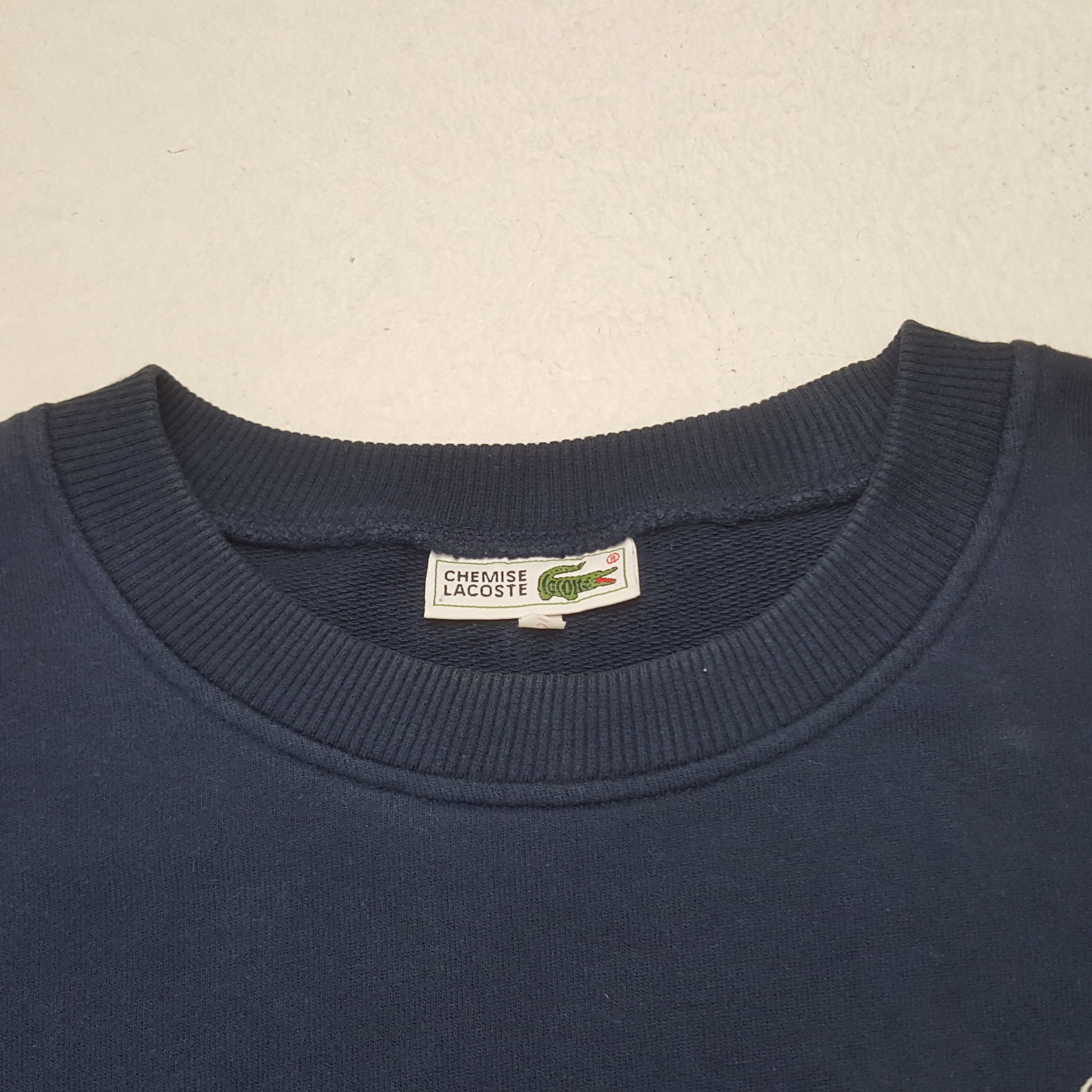 Lacoste Vintage Lacoste Embroidery Spellout Sweatshirt C290N26 Size US M / EU 48-50 / 2 - 4 Thumbnail
