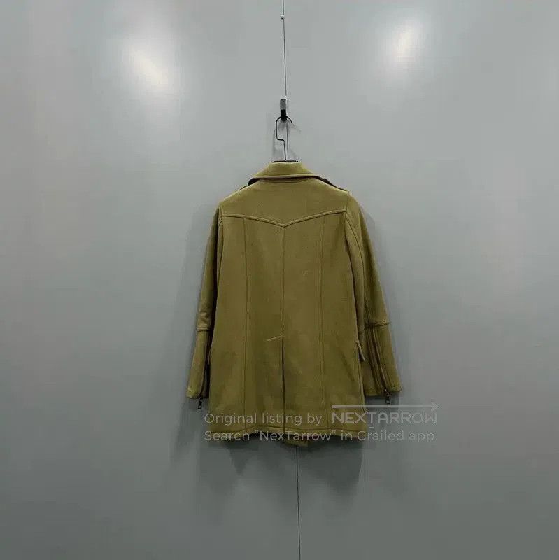 Burberry Green Cotton Women's Short Coat.