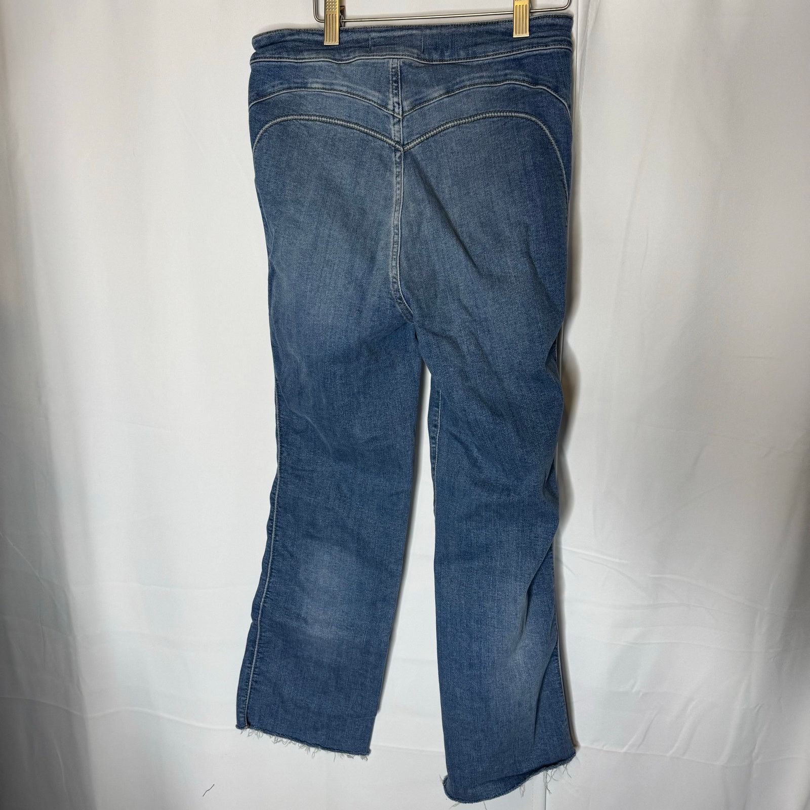 Free People Free People We The Free Ankle Jeans 29 Stretch Booty-Lifting Size 29" - 3 Thumbnail