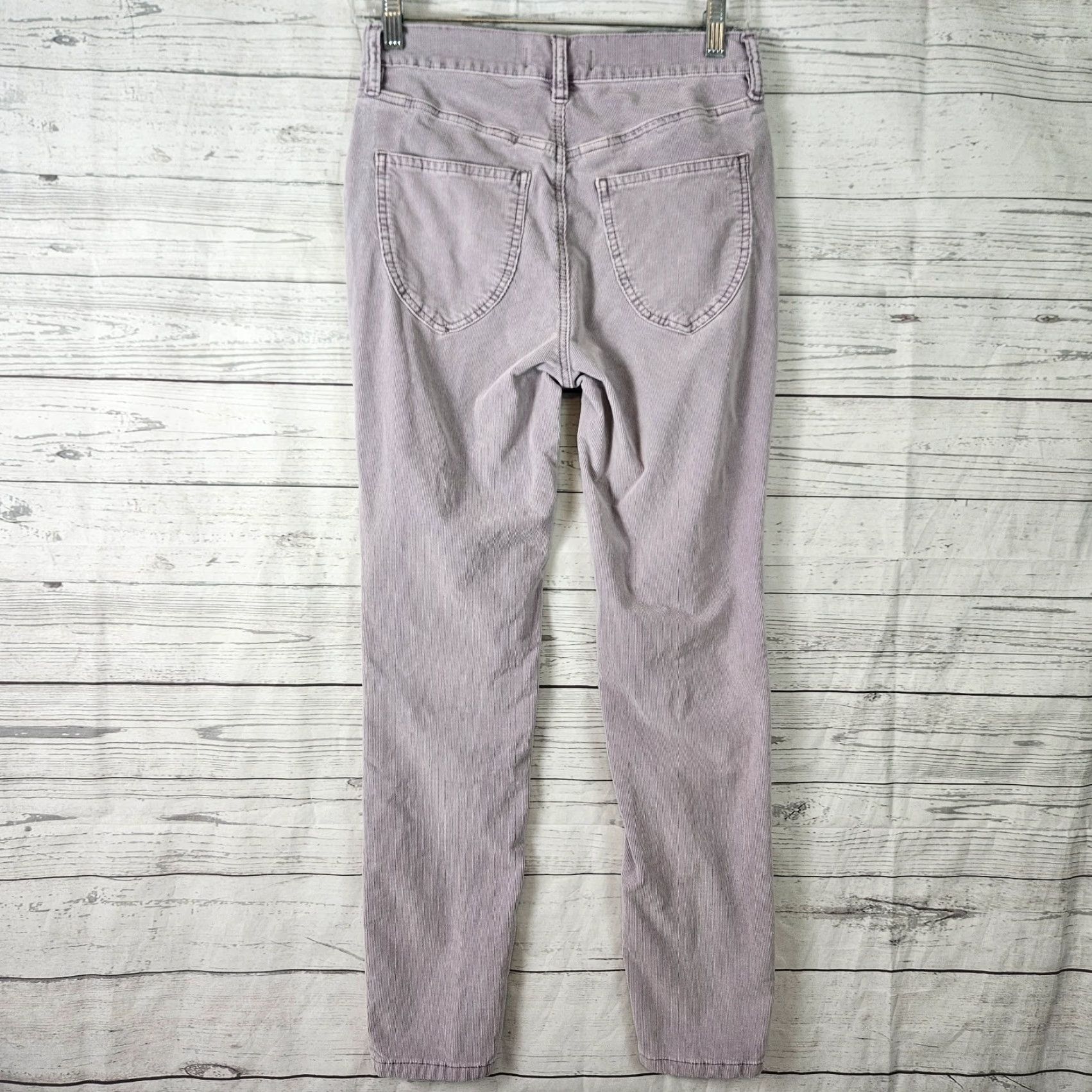 Vintage We The Free Womens Corduroy Ankle Pants Sz 26 Light Purple Sun Chaser Skinny Inseam 26.5" Juniors? No. Mens? No. Size 26" / US 2 / IT 38 - 3 Thumbnail