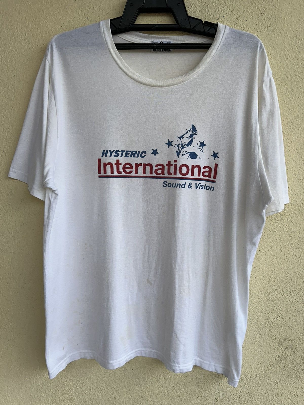 Hysteric Glamour Hysteric International Sound & Vision Tshirt Size US L / EU 52-54 / 3 - 1 Thumbnail