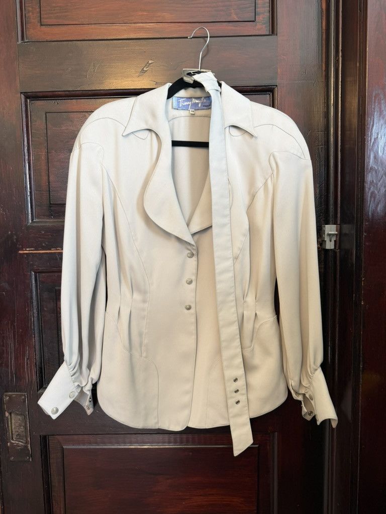 Thierry Mugler Thierry Mugler Paris Silk Western-Inspired Blouse Jacket Size US S / EU 44-46 / 1 - 3 Thumbnail