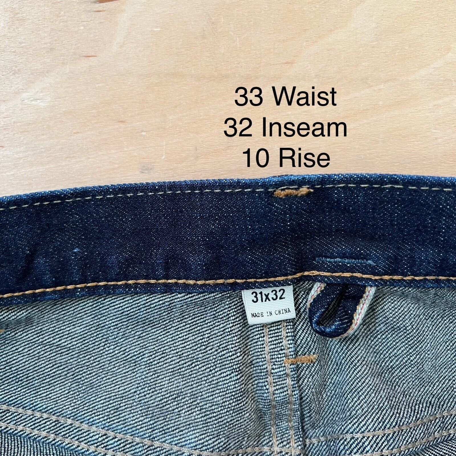 Todd Snyder Todd Snyder Selvedge Jeans 33 Blue Dark Wash Japanese Denim Size US 33 - 7 Thumbnail