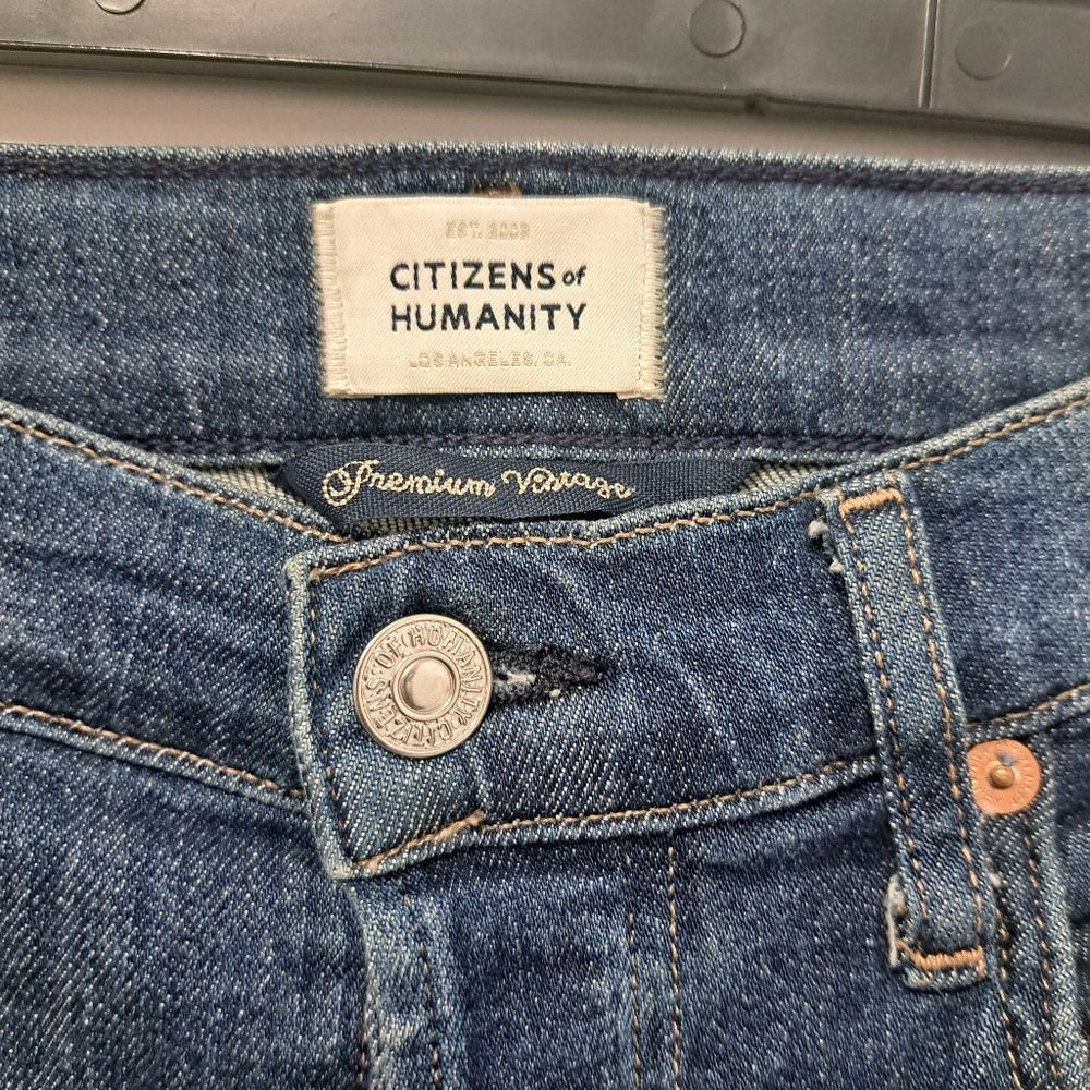 Citizens Of Humanity Citizen Of Humanity Premium Vintage Jolene High Rise Dark Bl Size 28" / US 6 / IT 42 - 8 Thumbnail
