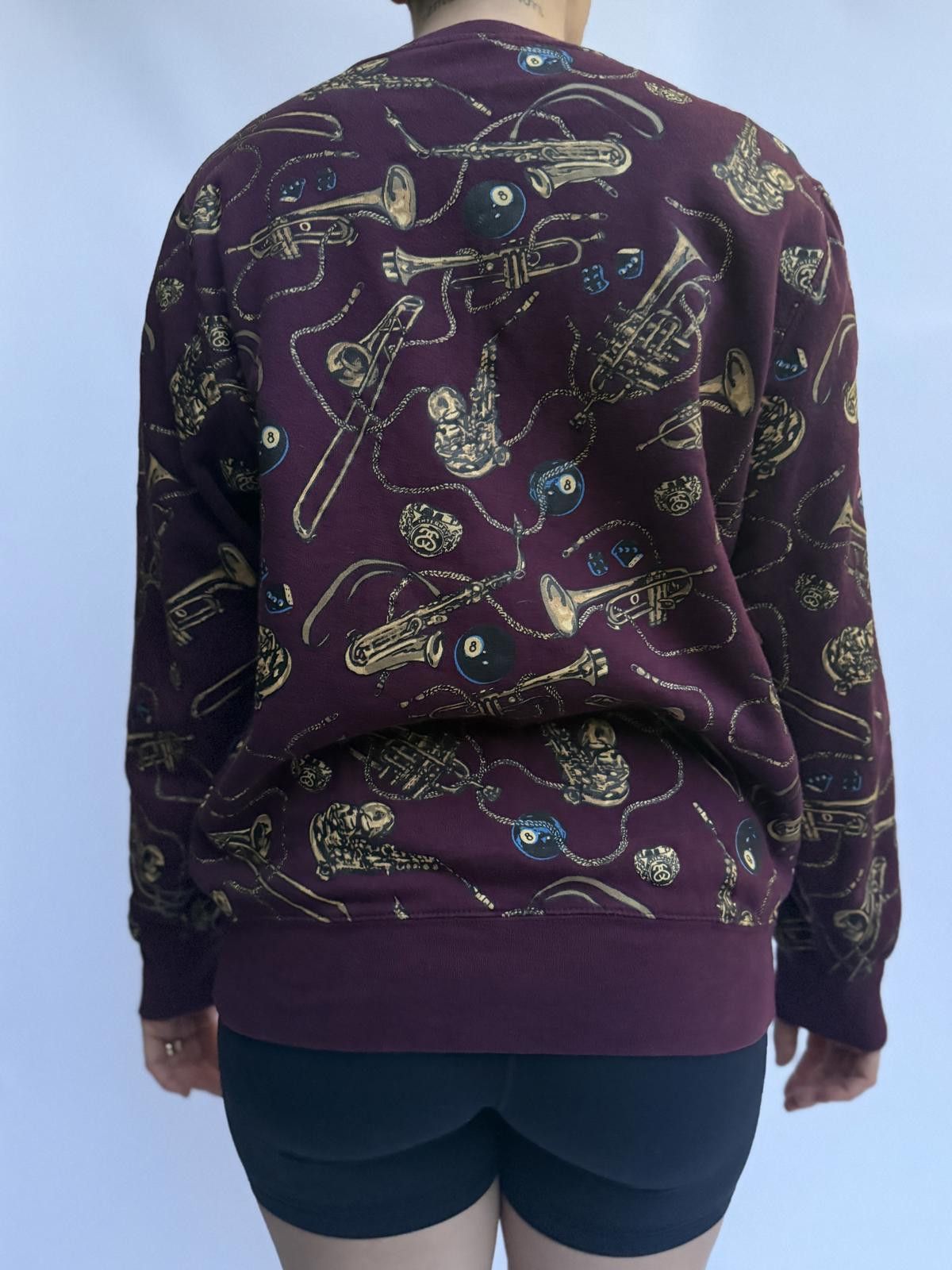 Stussy STUSSY Crewneck Sweatshirt Full Print Stussy Size US M / EU 48-50 / 2 - 3 Thumbnail