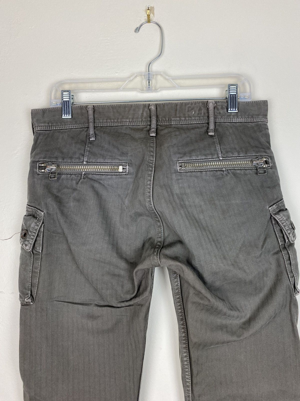 Japanese Brand × Spellbound × Vintage Spellbound Japanese Insane Rare Cargo Pants Zip Size US 30 / EU 46 - 5 Thumbnail
