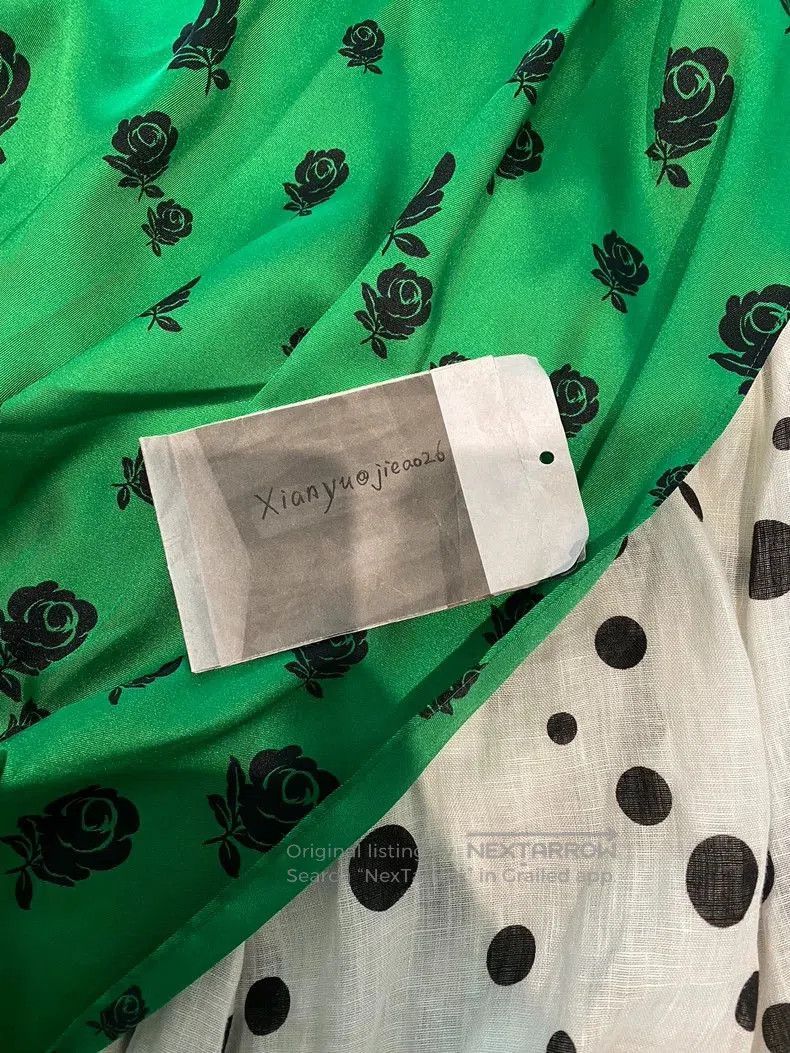 Kenzo KENZO Green Silk. Size M / US 6-8 / IT 42-44 - 2 Thumbnail