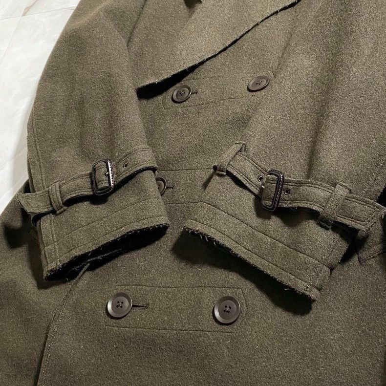 Loro Piana GroundY Double-Breasted Mid-Length Coat- Size US M / EU 48-50 / 2 - 2 Thumbnail
