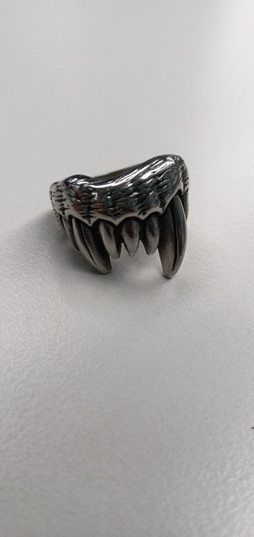 Other Demon Monster Teeth Ring Size ONE SIZE - 2 Thumbnail