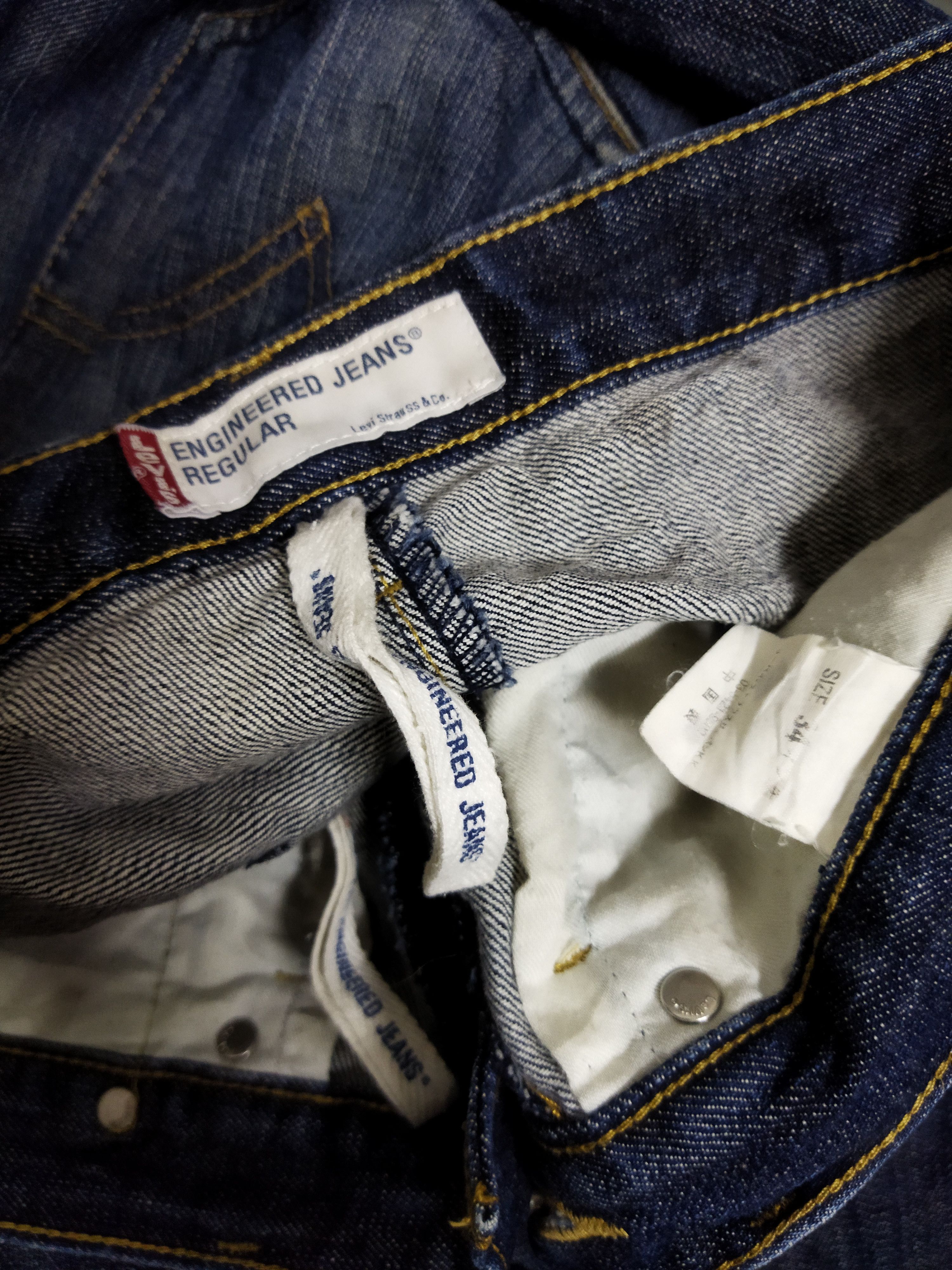 Levi's Vintage Levis Engineered Denim Jeans Size US 34 / EU 50 - 5 Thumbnail
