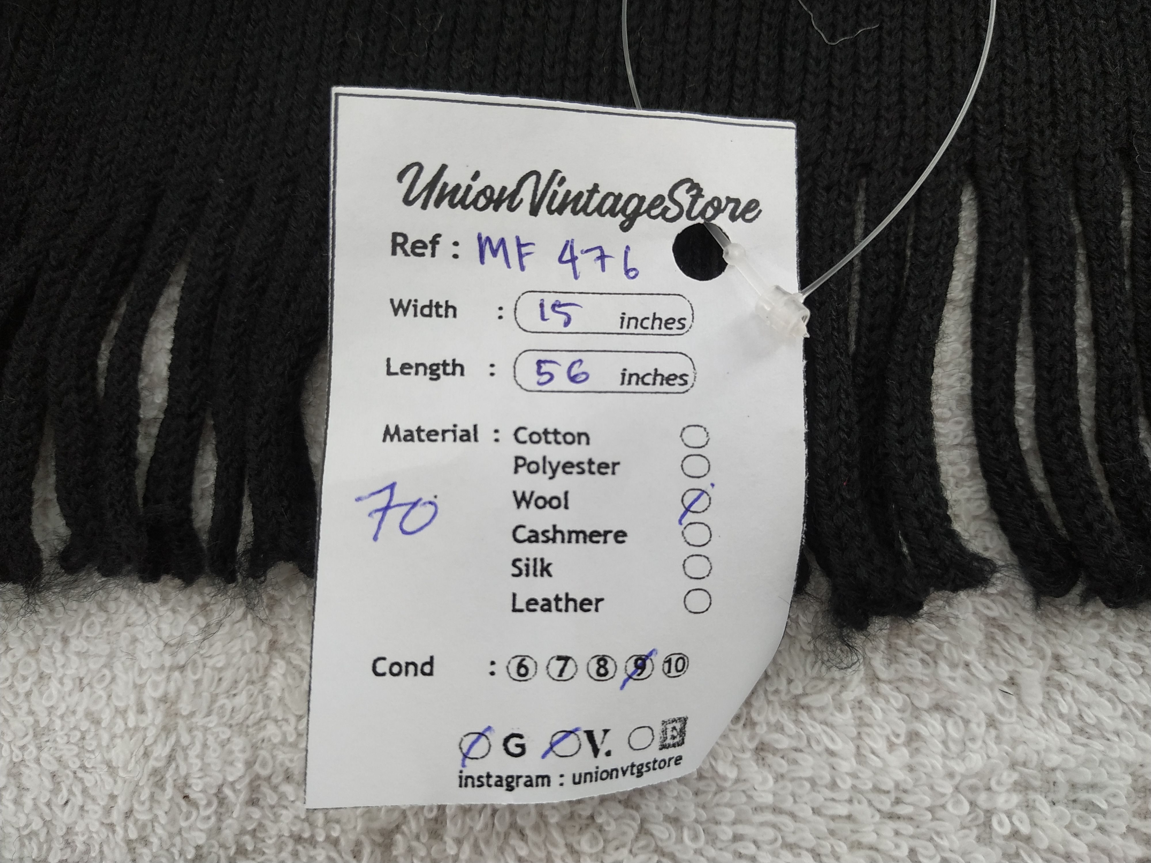Paul Smith Vintage Paul Smith Scarf/Muffler/Neckwear MF476 Size ONE SIZE - 7 Thumbnail