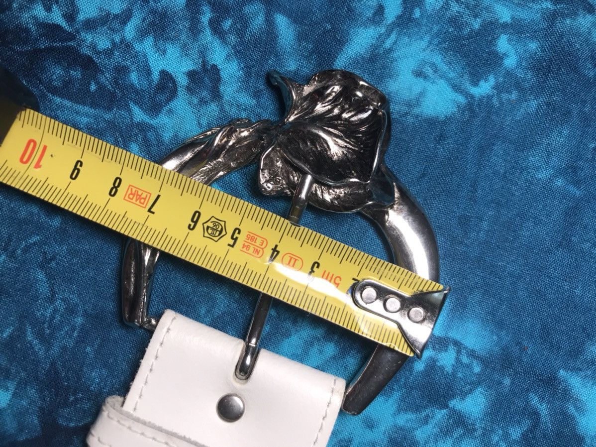 Cowboy Equipment Y2K Vintage Leather Cowboy belts Handmade Size 28 - 13 Thumbnail