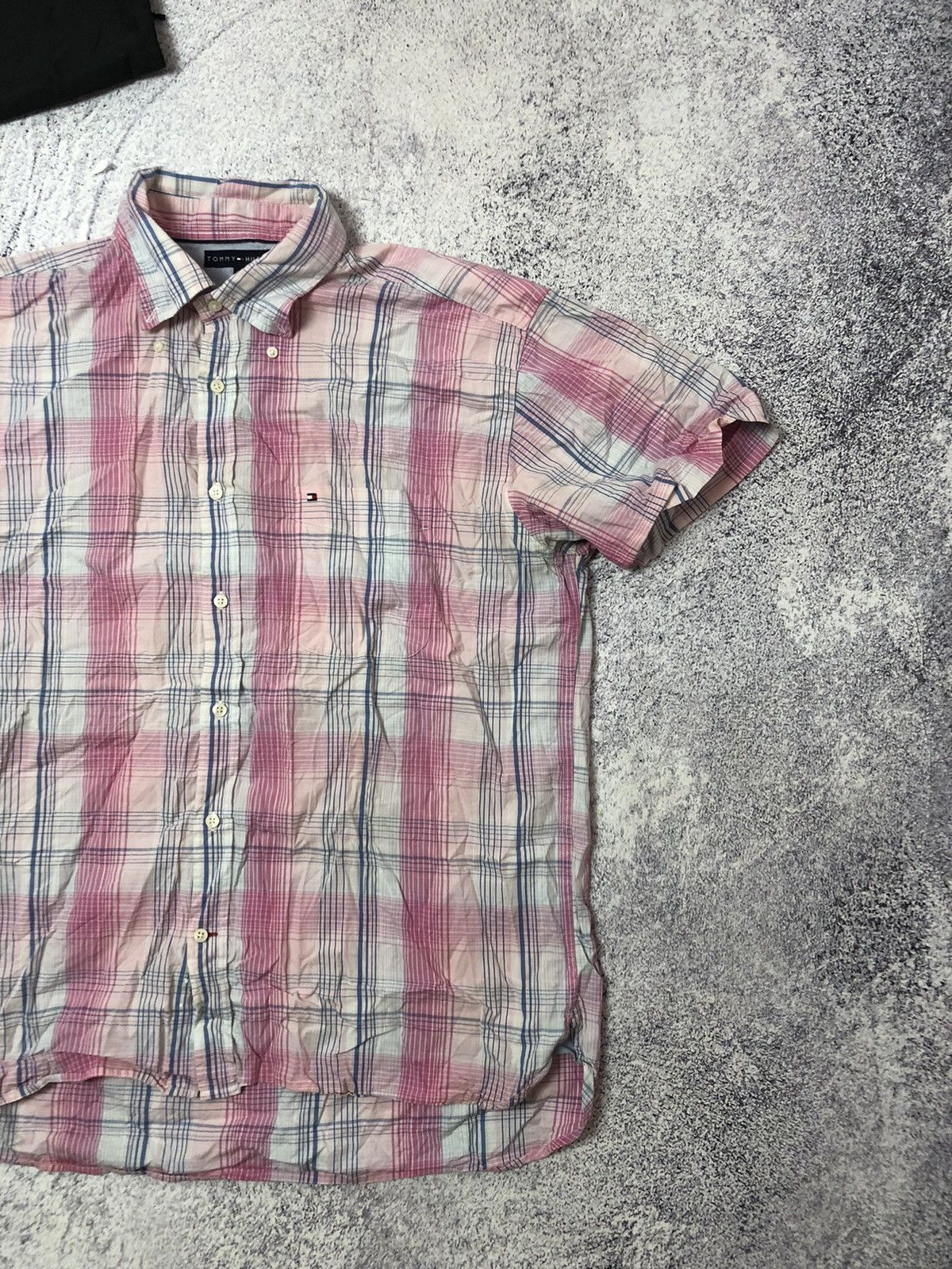 Tommy Hilfiger Men’s shirt Tommy Hilfiger size Xl vintage japan casual Size US XL / EU 56 / 4 - 2 Thumbnail