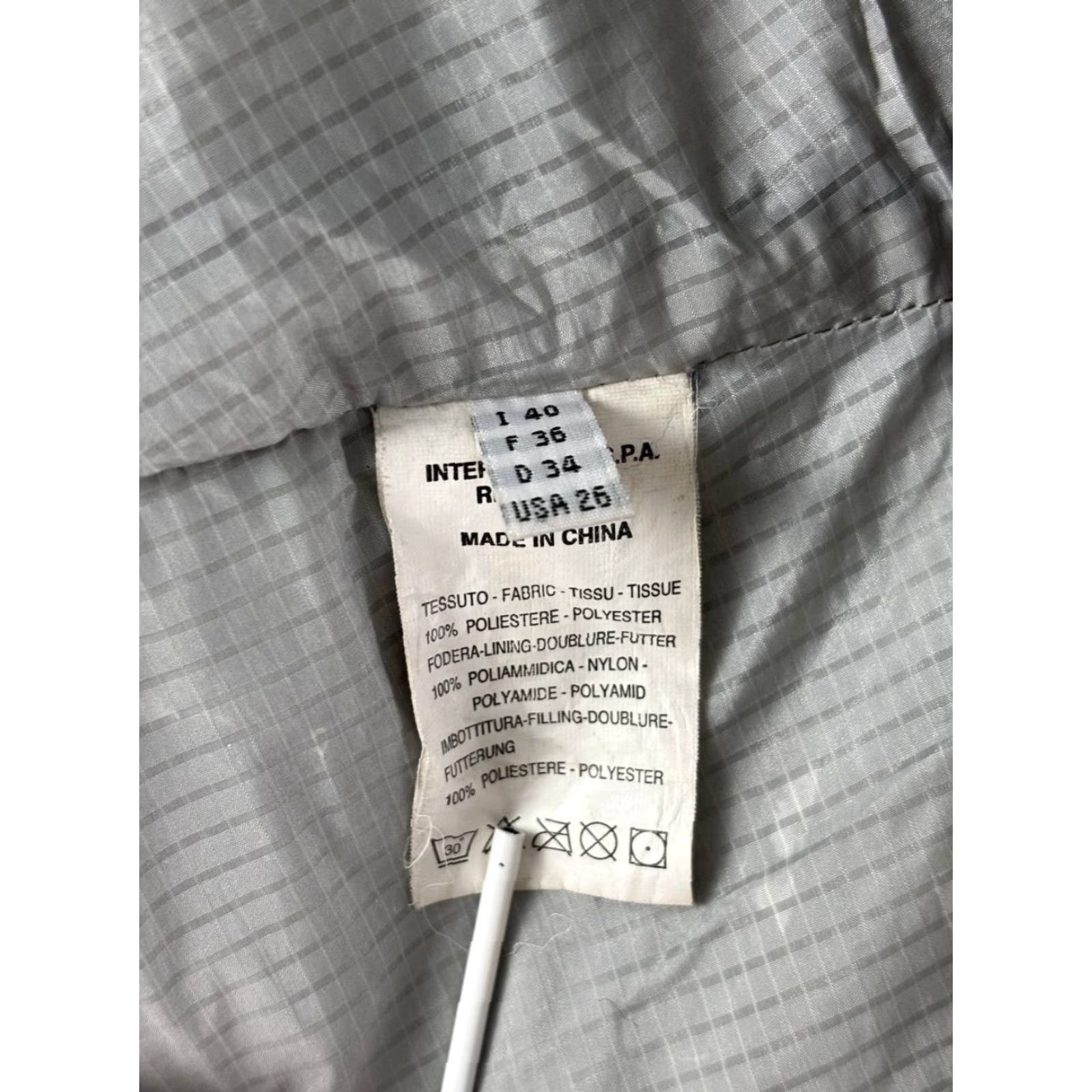 Vintage Girbaud Parka Jacket Women Long Black Polyester Zip Size 26 Coat Size 4XL / US 24-26 - 5 Thumbnail