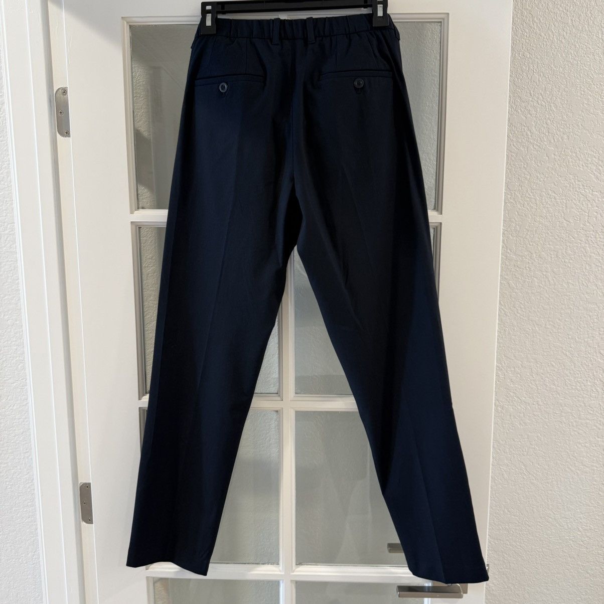 Mango MANGO Men’s Dark Navy Slim-Fit Stretch Pants Size 30 Size US 30 / EU 46 - 7 Thumbnail