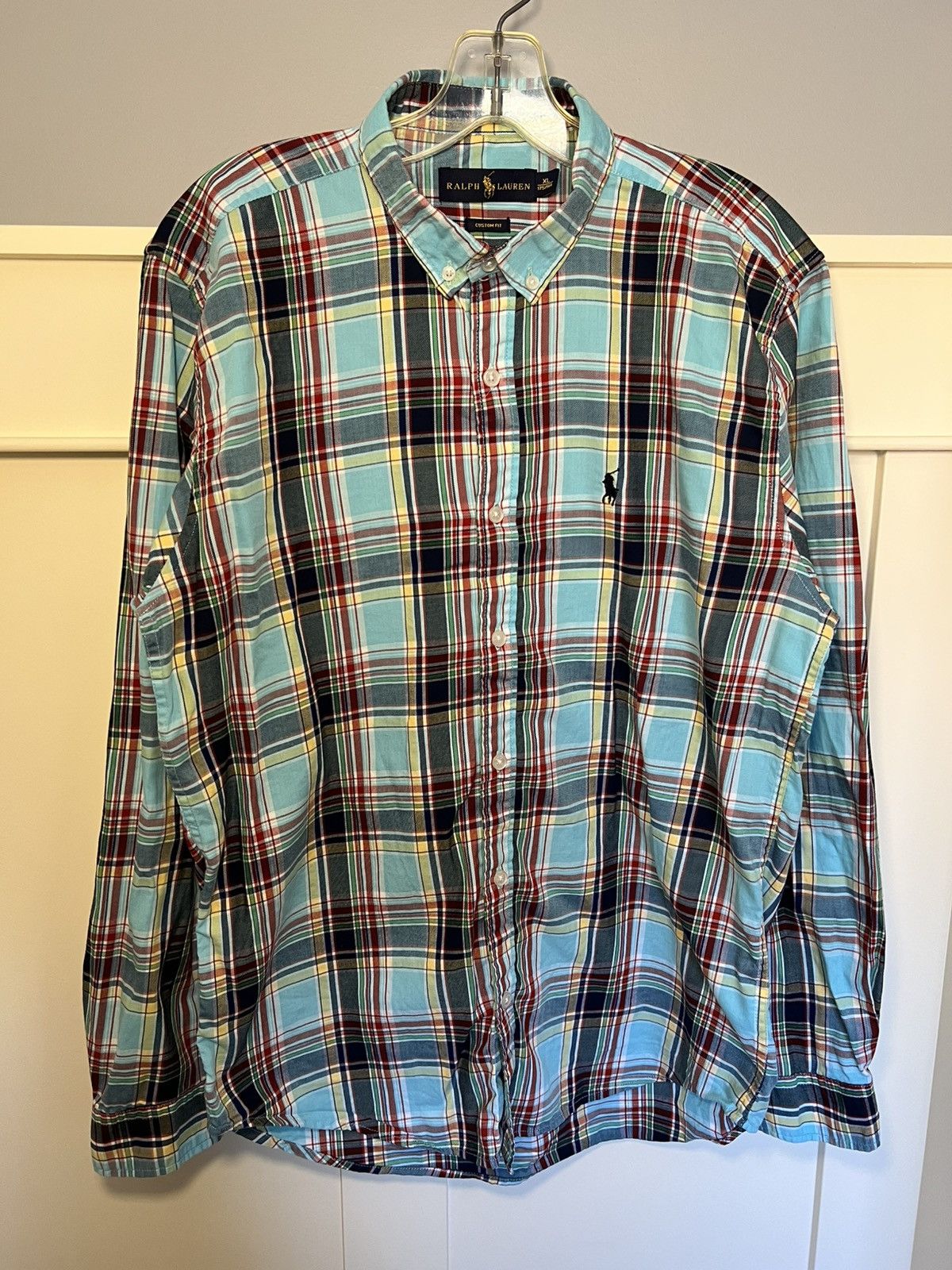Polo Ralph Lauren Vintage Polo Ralph Lauren multi colour plaid button up shirt Size US XL / EU 56 / 4 - 1 Thumbnail
