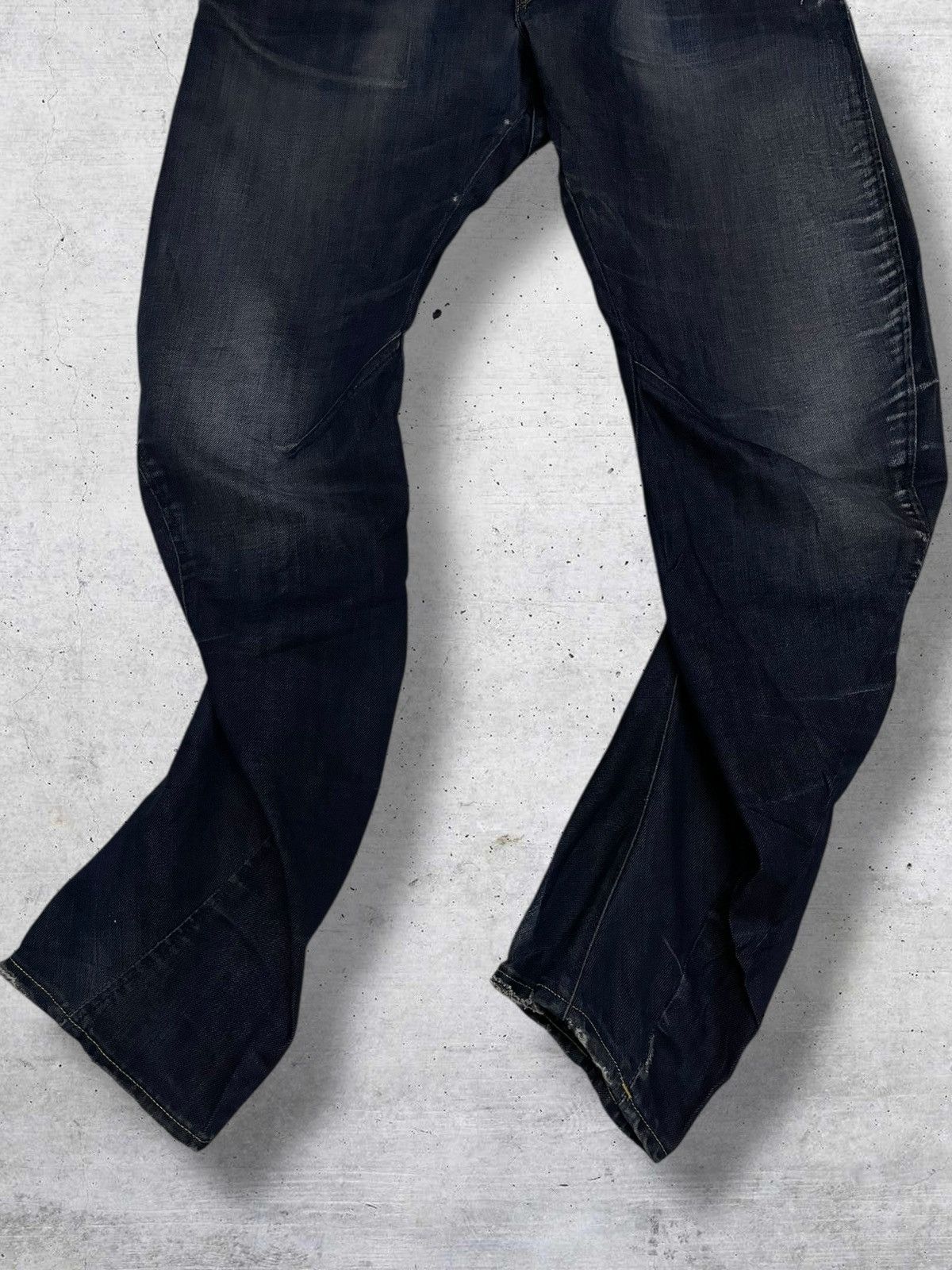 G-Star VINTAGE G-STAR RAW 90S ORIGINAL DESIGNER LOOSE TAPERED DENIM Size US 32 / EU 48 - 3 Thumbnail