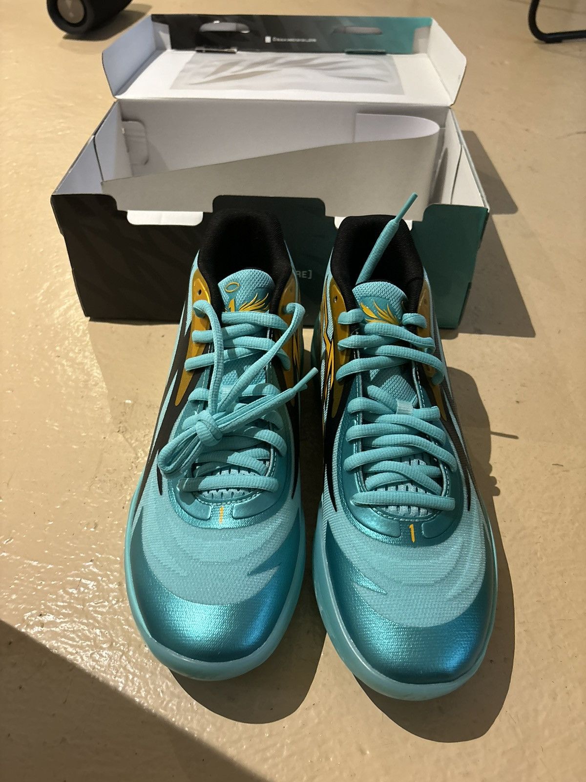 Puma Puma LaMelo Ball MB.02 ‘elektro aqua’ Size US 10 / EU 43 - 4 Thumbnail