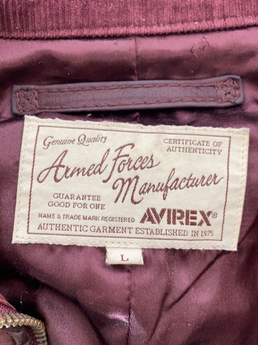 Avirex Avirex Policeman Goat Leather Jacket Bordeaux Size US L / EU 52-54 / 3 - 3 Thumbnail