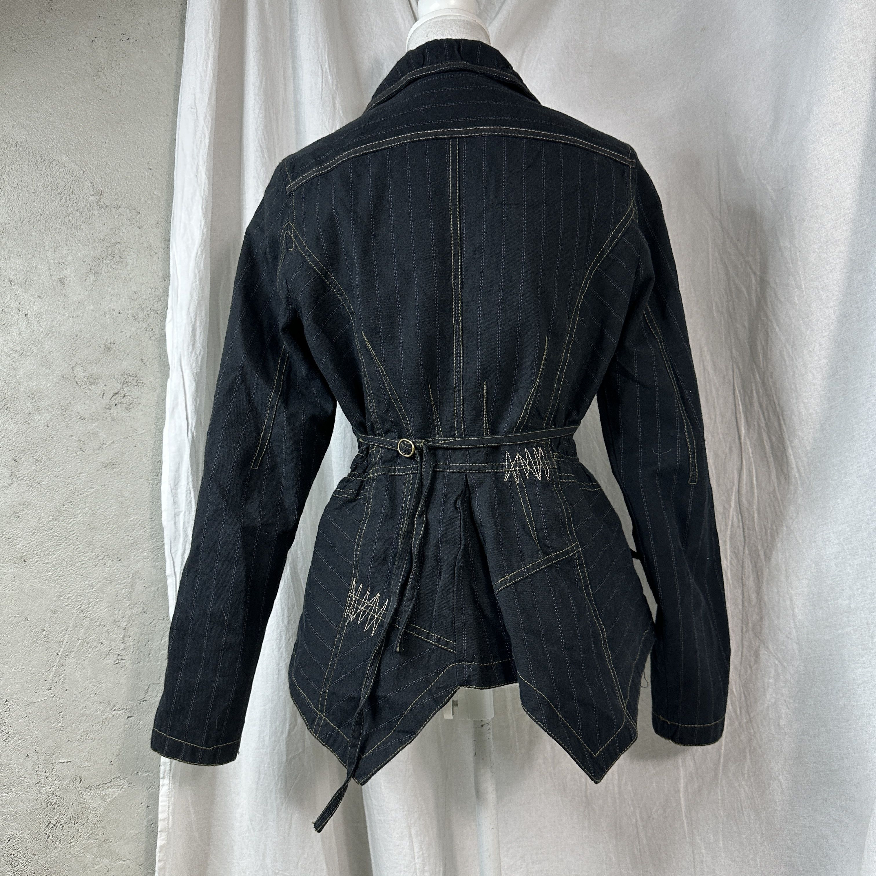 Vintage Vintage Avant Garde Fitted Blazer Size S / US 4 / IT 40 - 5 Thumbnail