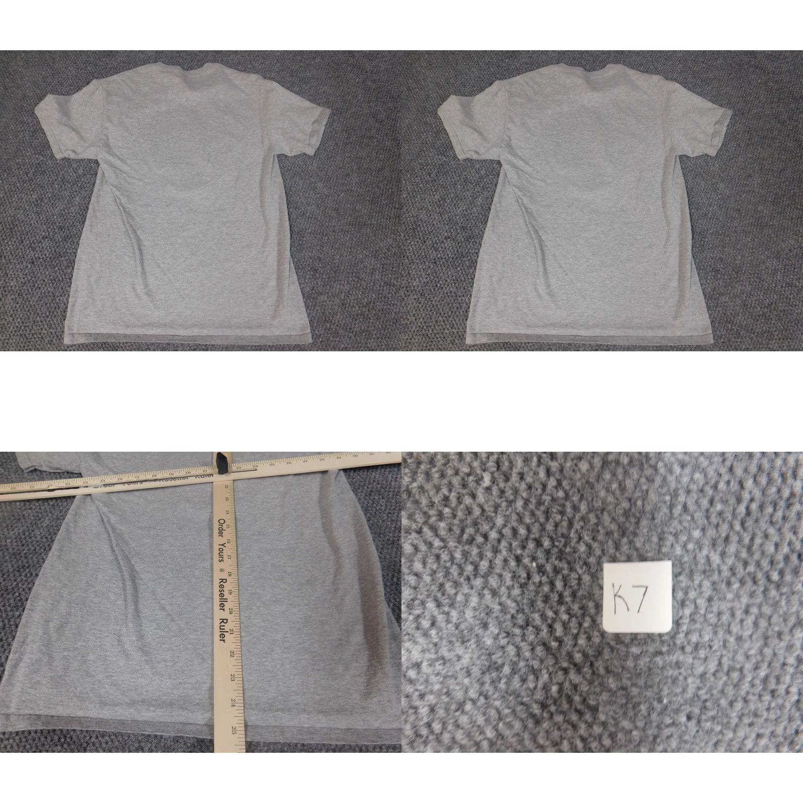 Vintage Fifth Sun Womens Shirt S Gray Casual Cotton T-Shirt Short Sleeve Collared Basic American Pride Casual Size S / US 4 / IT 40 - 8 Thumbnail