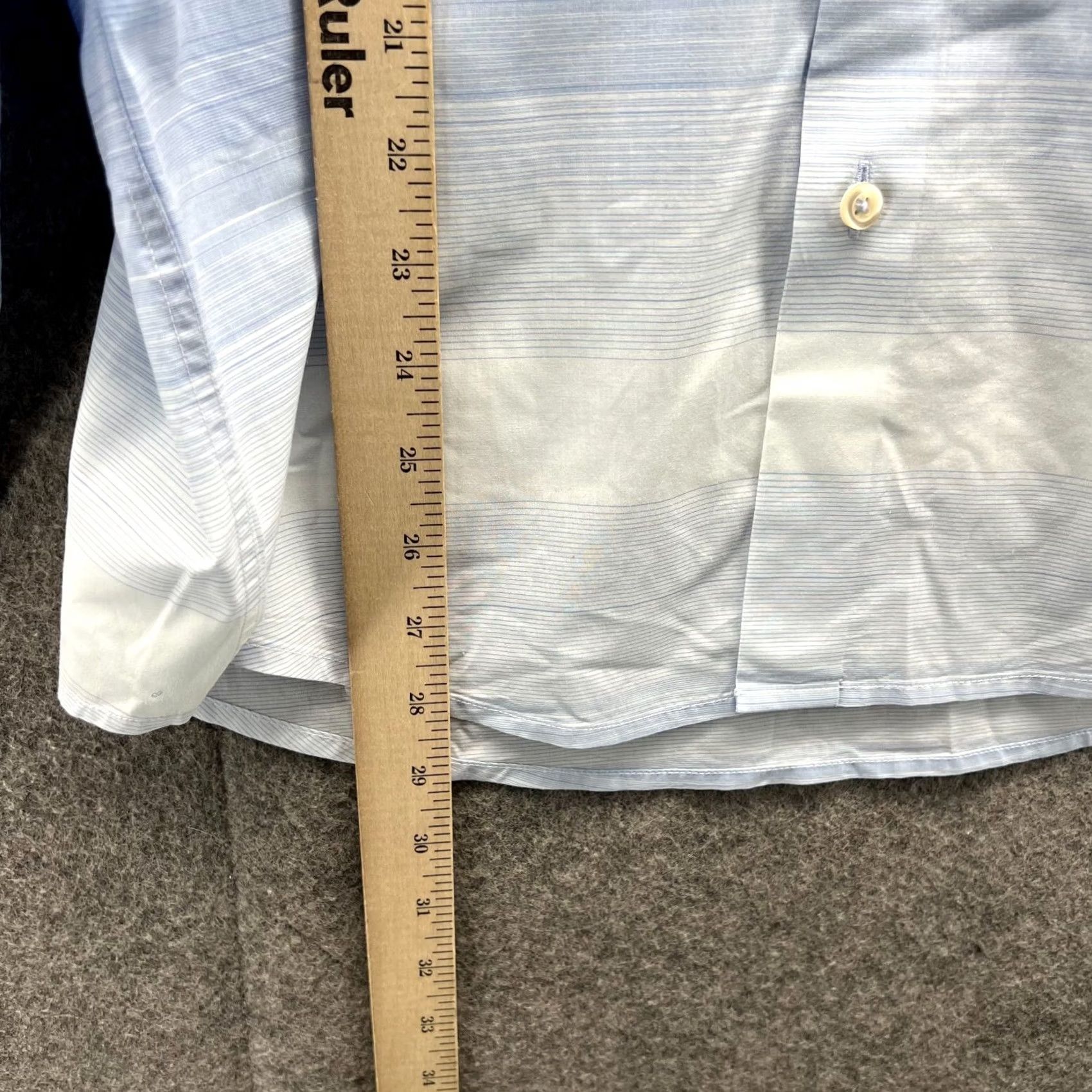 Tommy Bahama VINTAGE? No — Tommy Bahama Shirt Mens Medium Blue White Button Down The Newport Coast Striped Size US M / EU 48-50 / 2 - 3 Thumbnail