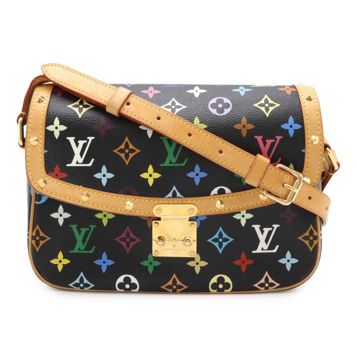 Louis Vuitton Louis Vuitton Sologne Monogram Multicolore Shoulder Bag Canvas Shoulder Bag M92639 DUTY FREE for USA
