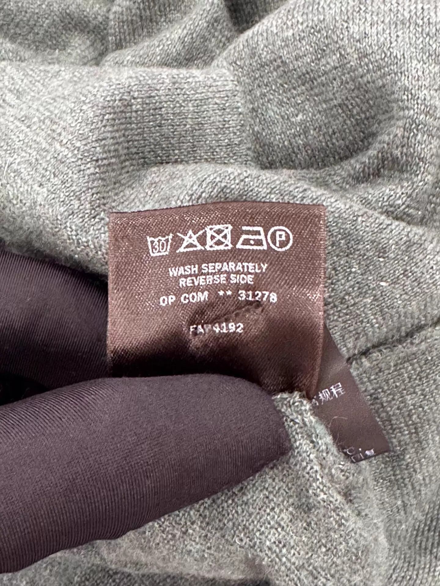 Loro Piana Loro Piana Green Cashmere Long Sleeve Polo Knit 46 New Size US S / EU 44-46 / 1 - 8 Thumbnail