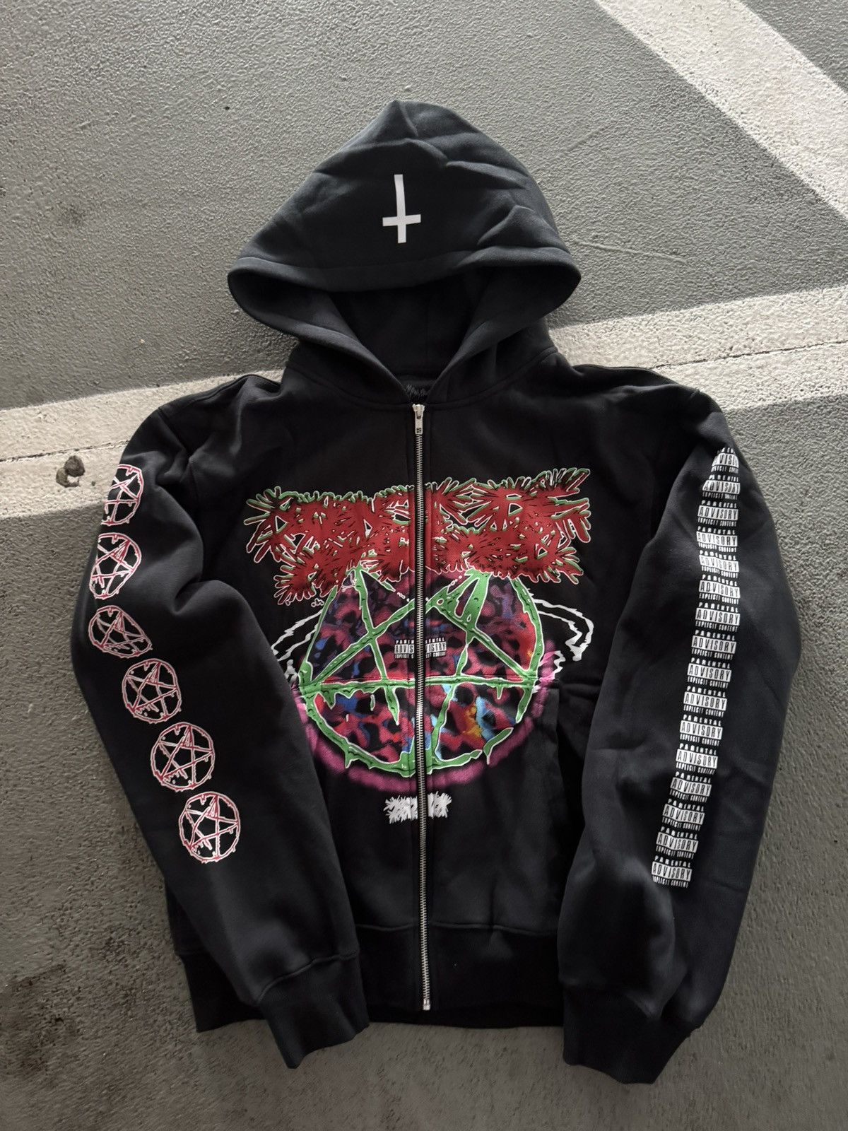 Ken Carson × Playboi Carti × Streetwear Nettspend Logo Zip