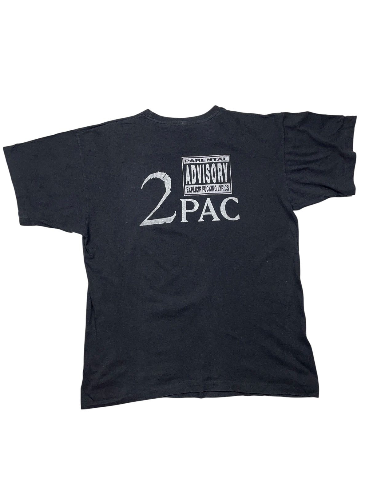 Rap Tees Vintage 90s 2Pac Bootleg Rap Tee Single Stitch Snoop Dogg Size US XL / EU 56 / 4 - 2 Thumbnail