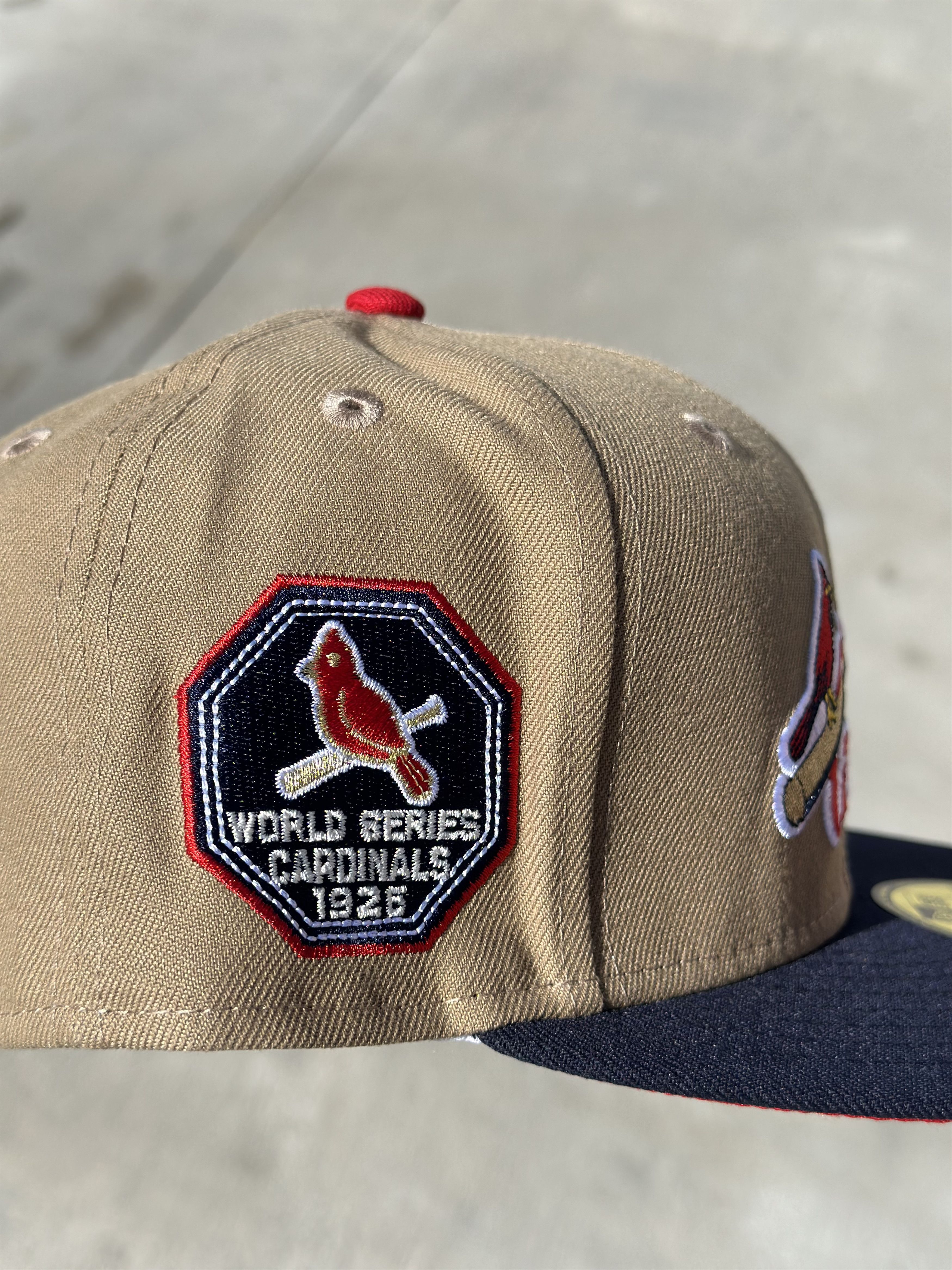Hat Club 7 3/8 St. Louis Cardinals 1926 World Series Patch Size ONE SIZE - 2 Thumbnail
