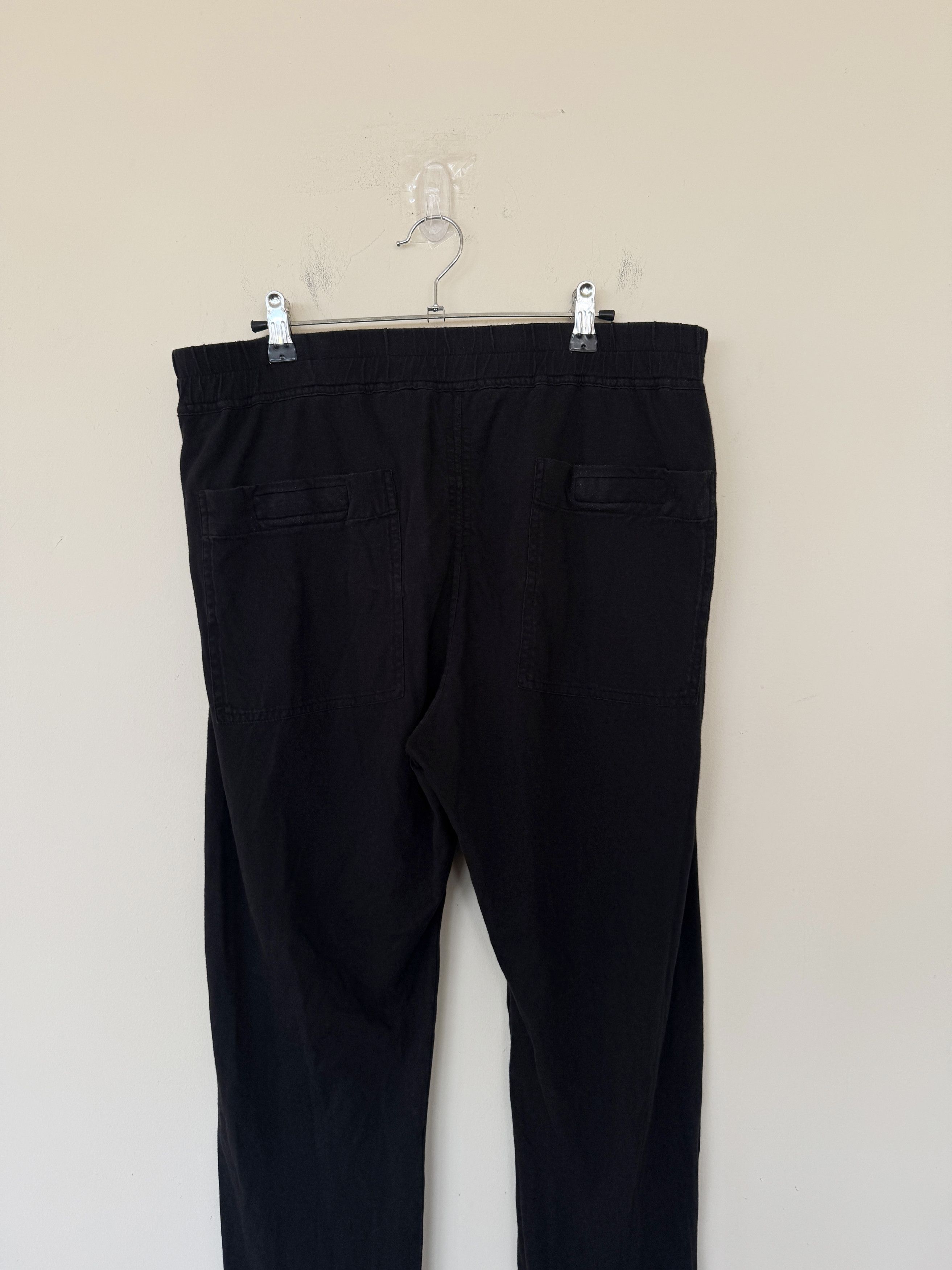 Rick Owens Drkshdw Rick Owens Black Lounge Pant Size US 32 / EU 48 - 5 Thumbnail