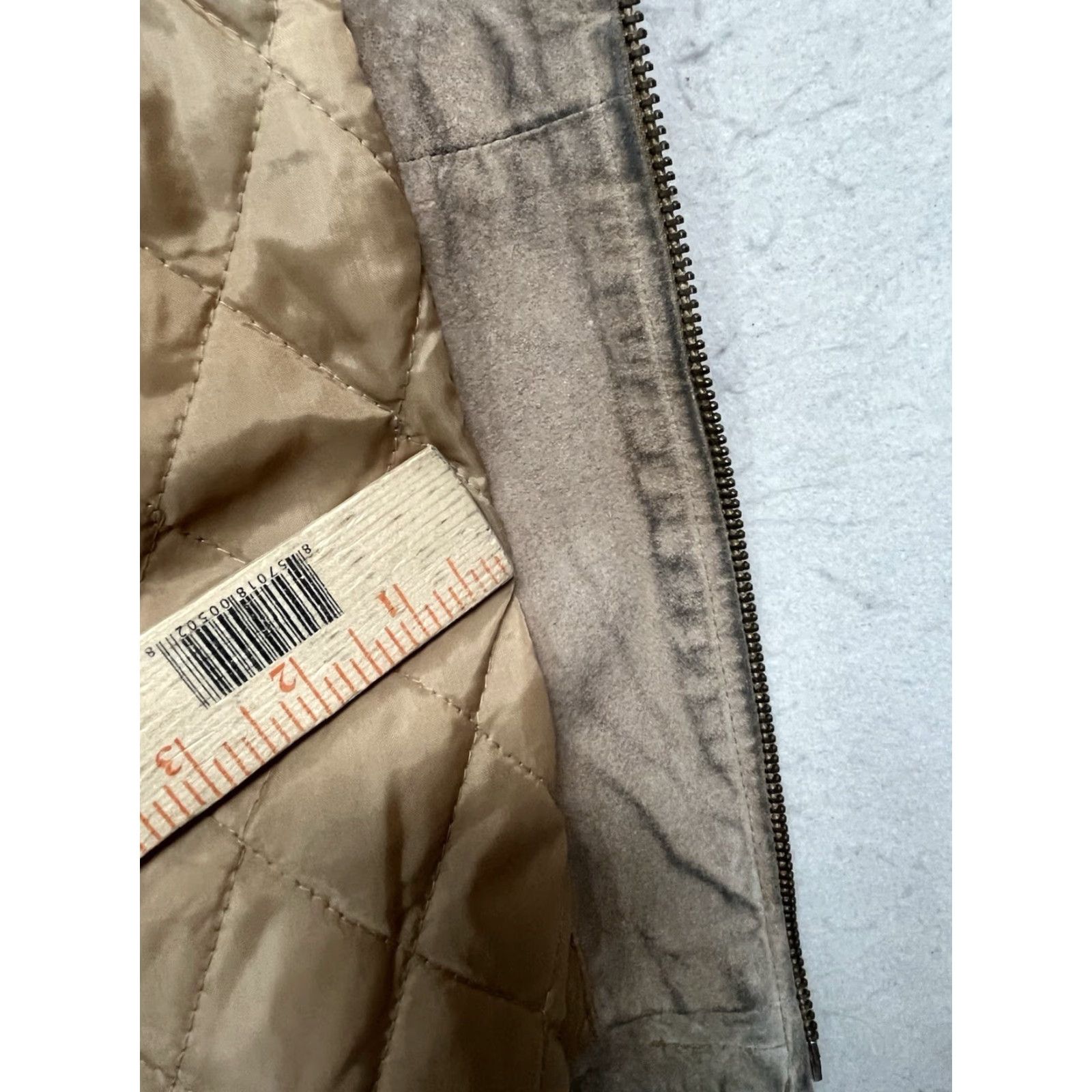 Vintage VINTAGE Winlit Leather Jacket Beige 100% Leather Size Medium Women Suede Tan See Pics Jacket Women Medium Beige Leather Size M / US 6-8 / IT 42-44 - 7 Thumbnail
